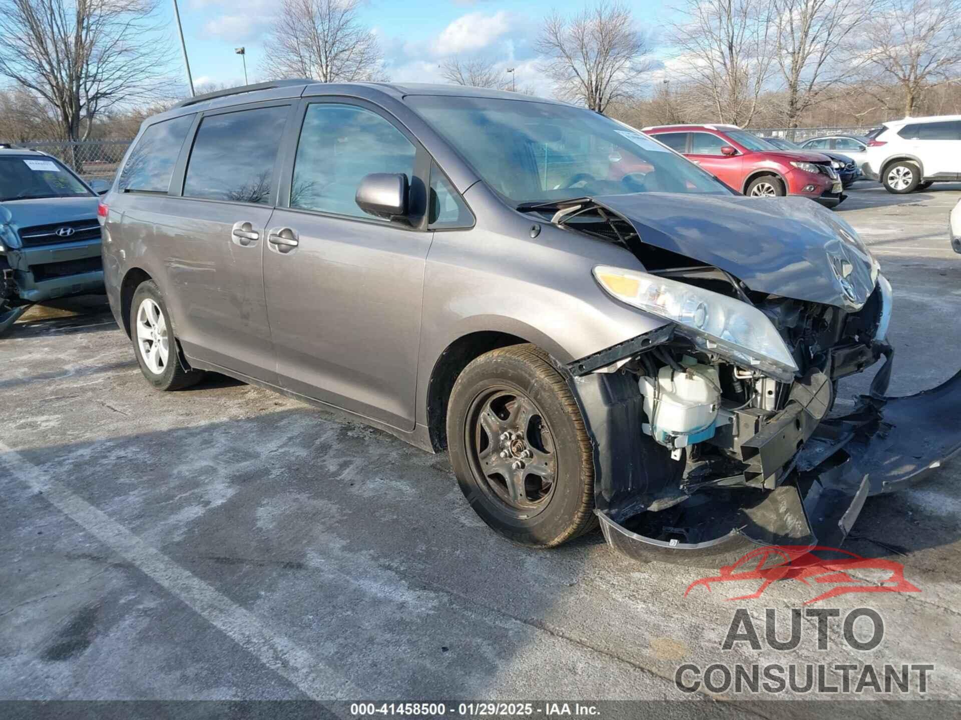 TOYOTA SIENNA 2013 - 5TDKK3DC6DS386502