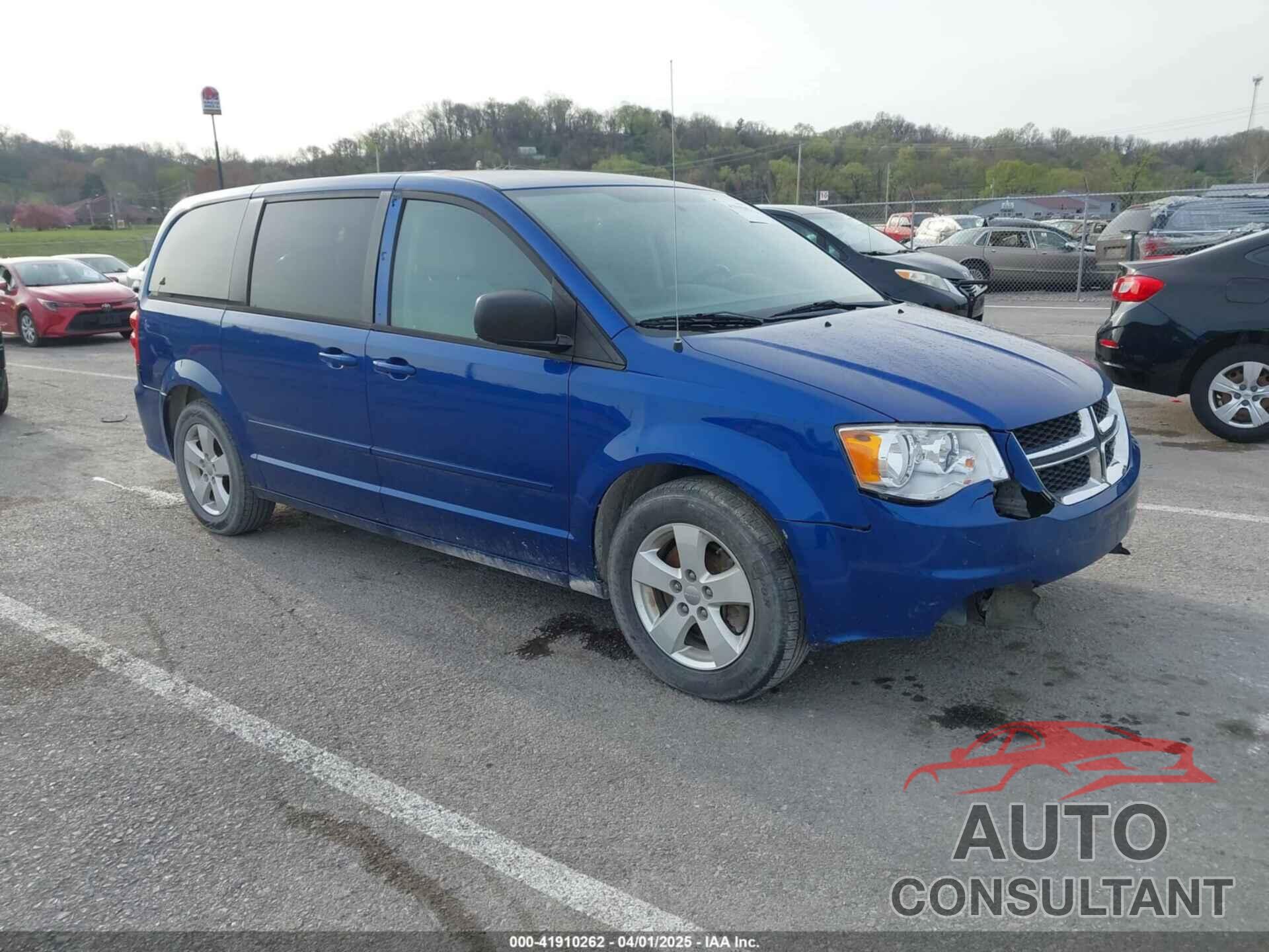 DODGE GRAND CARAVAN 2013 - 2C4RDGBG1DR680520