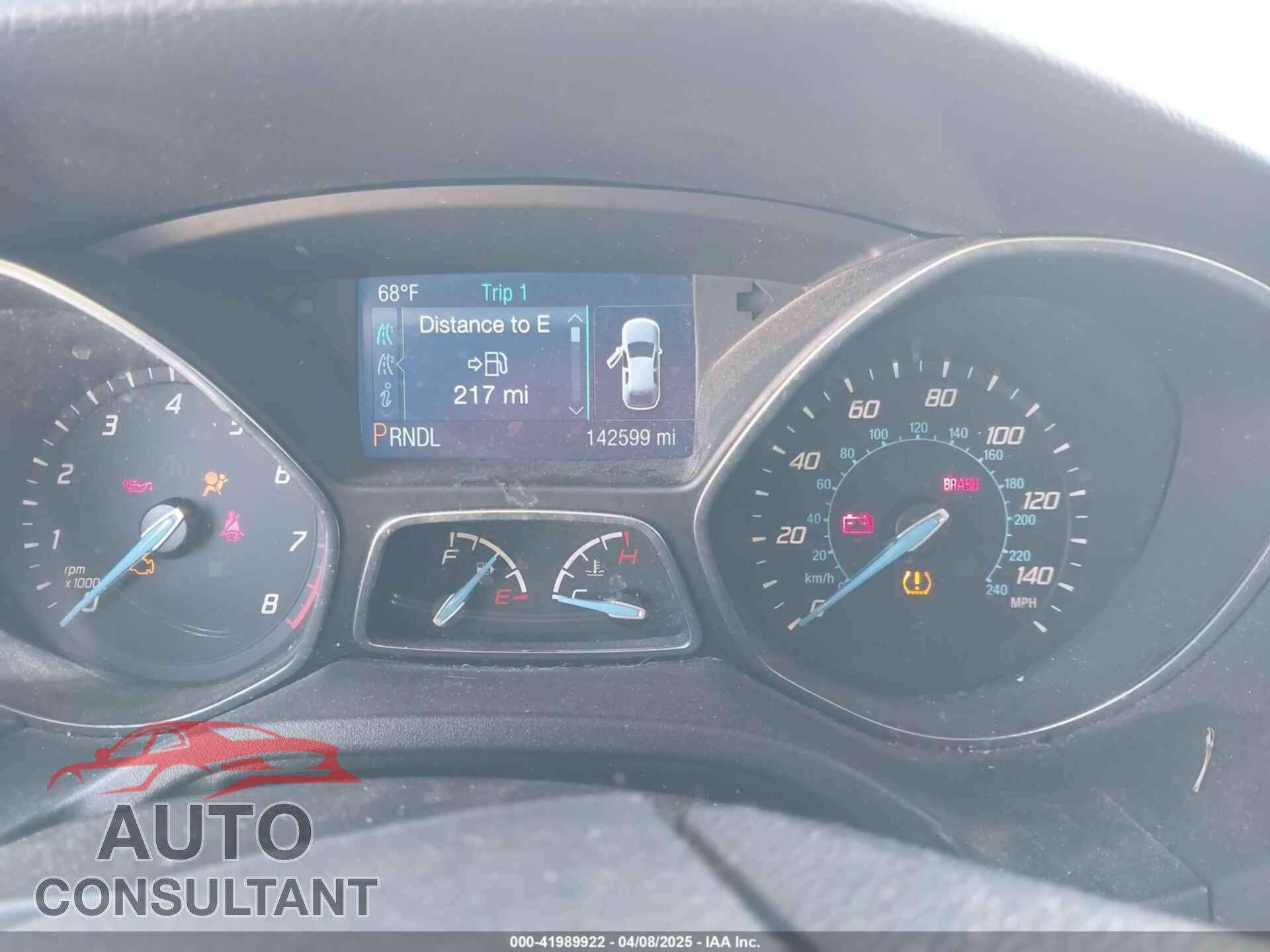 FORD FOCUS 2014 - 1FADP3F28EL370650