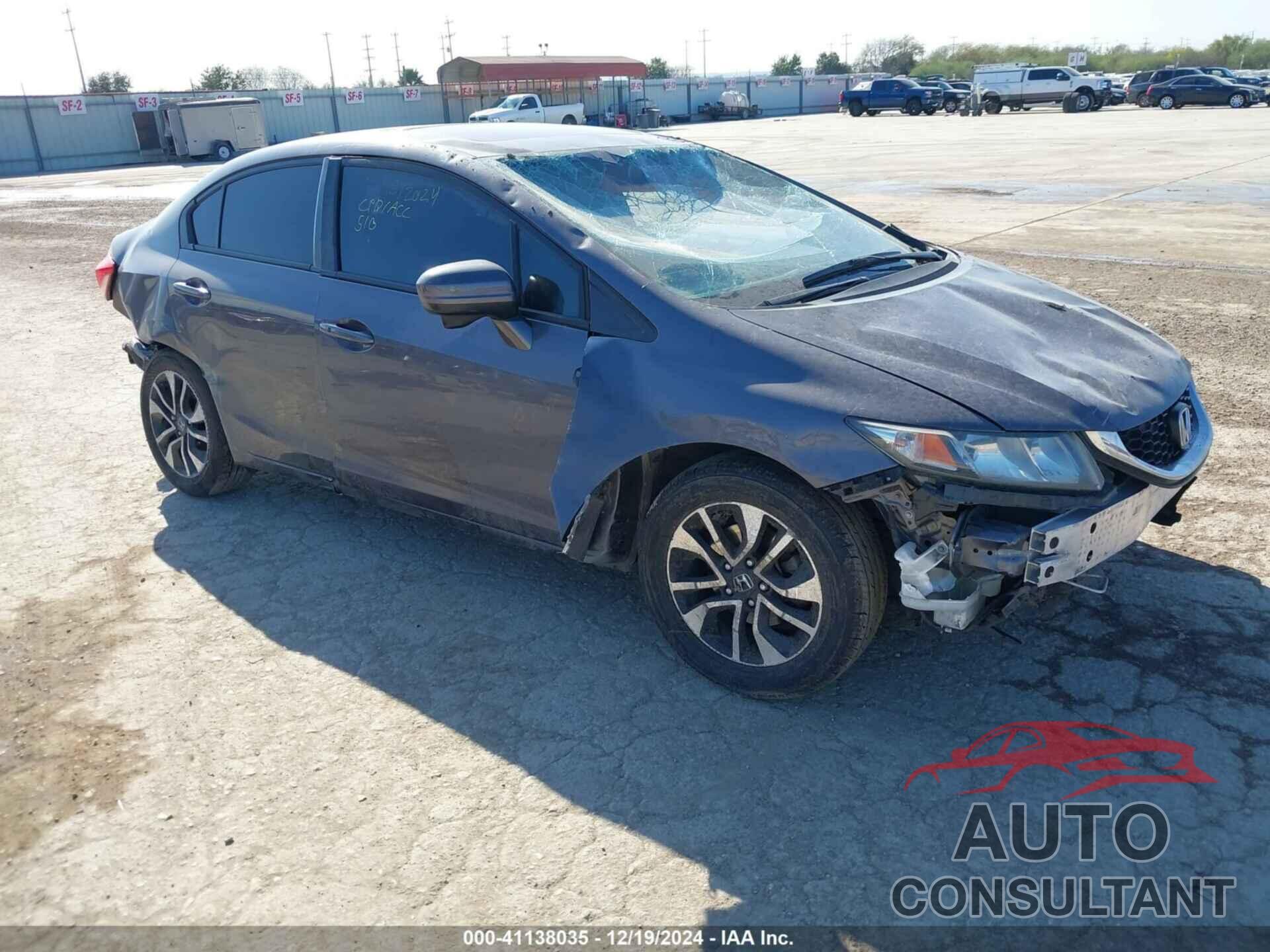 HONDA CIVIC 2014 - 19XFB2F87EE265364
