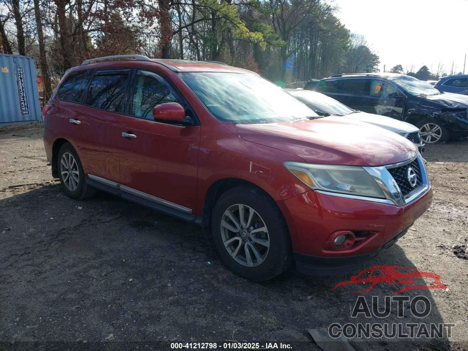 NISSAN PATHFINDER 2013 - 5N1AR2MM1DC678517