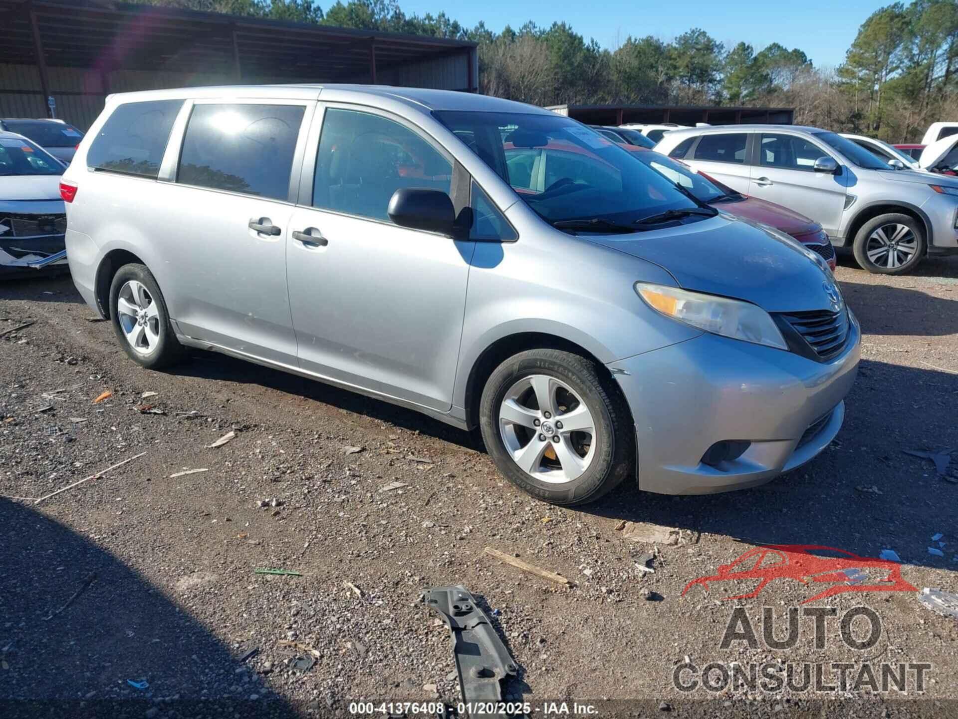 TOYOTA SIENNA 2016 - 5TDZK3DC2GS724321