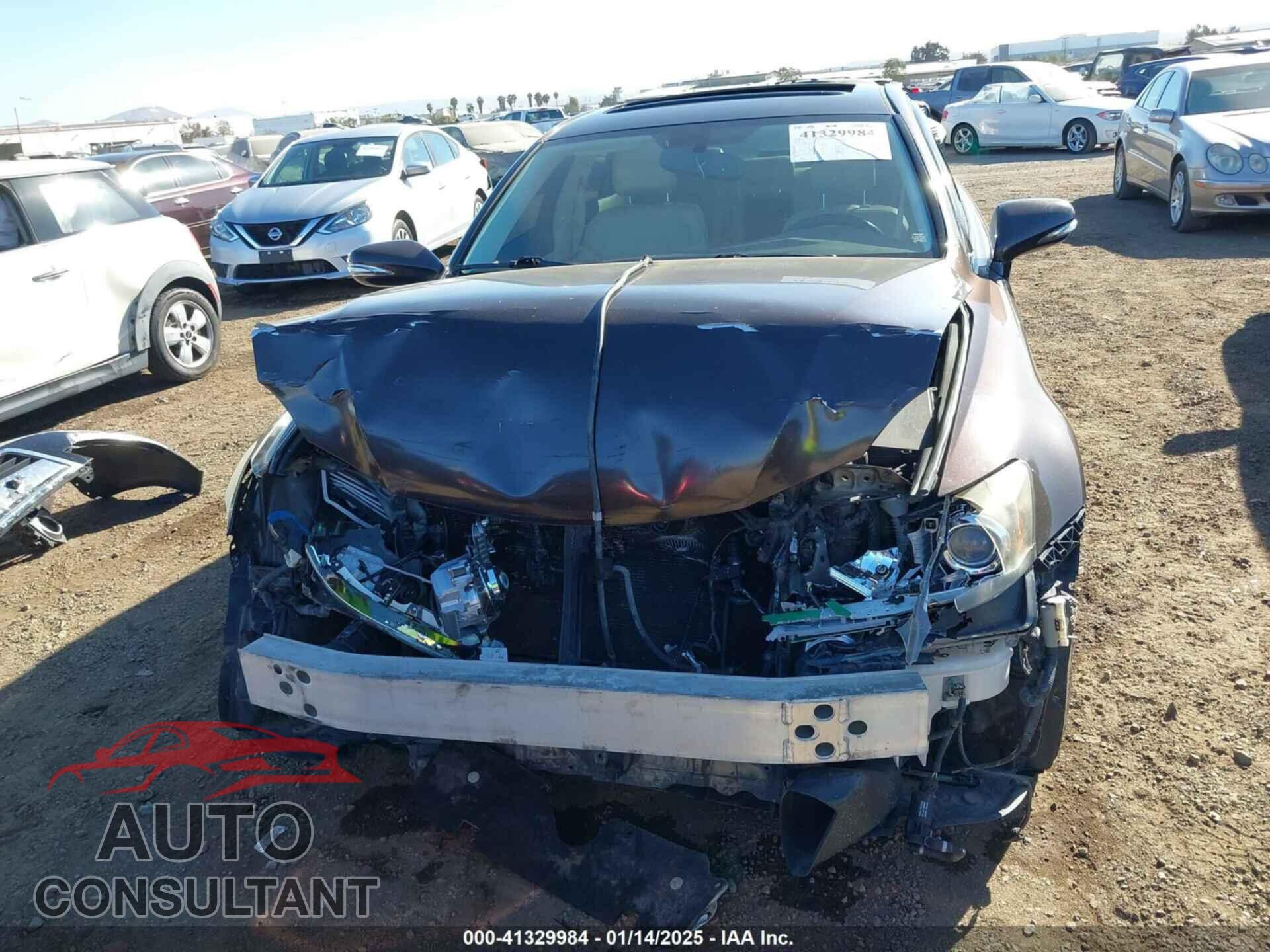 LEXUS IS 350 2012 - JTHBE5C22C5030157