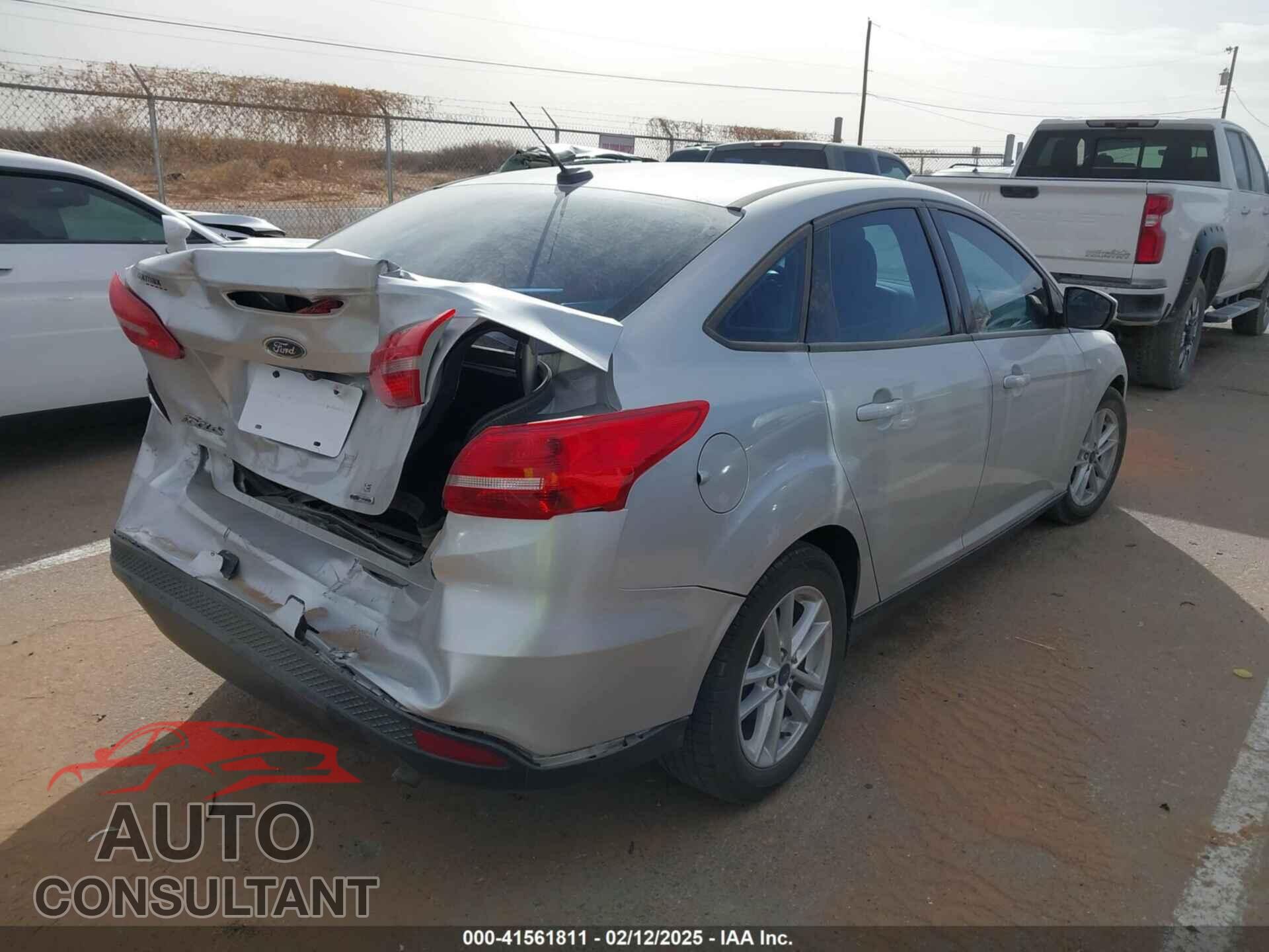 FORD FOCUS 2016 - 1FADP3F29GL326918