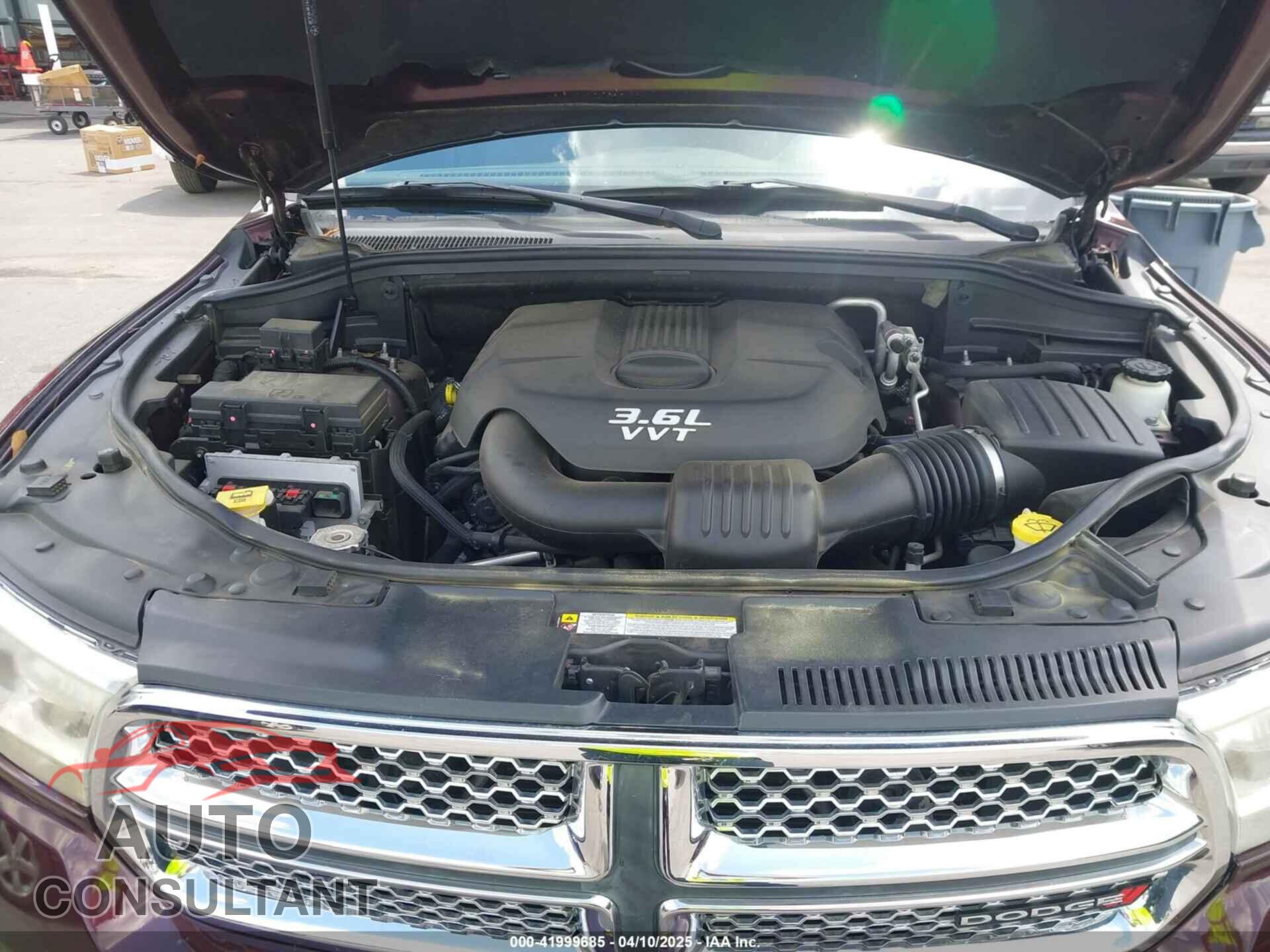 DODGE DURANGO 2012 - 1C4RDHEG0CC247392