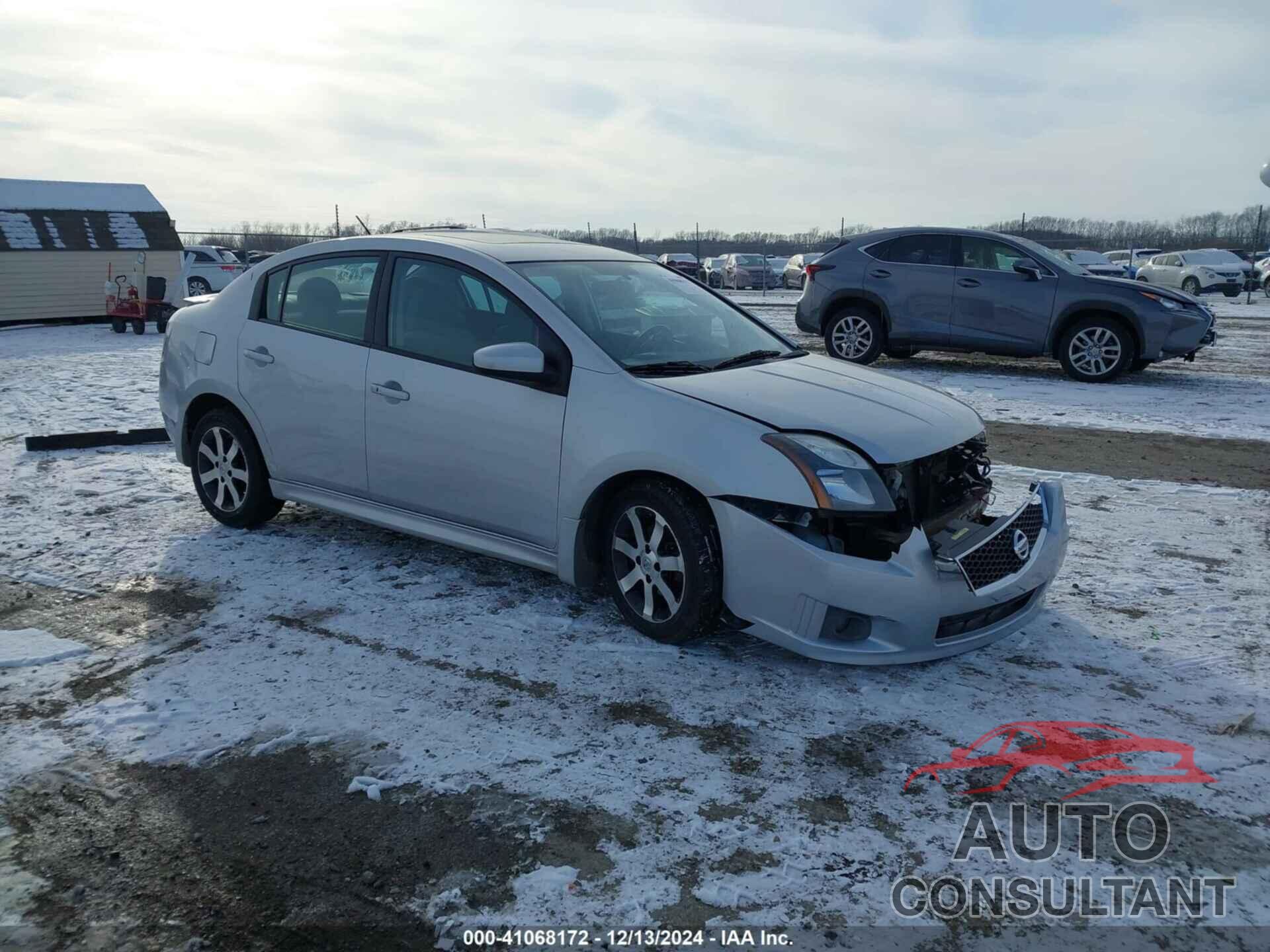 NISSAN SENTRA 2012 - 3N1AB6AP8CL692287