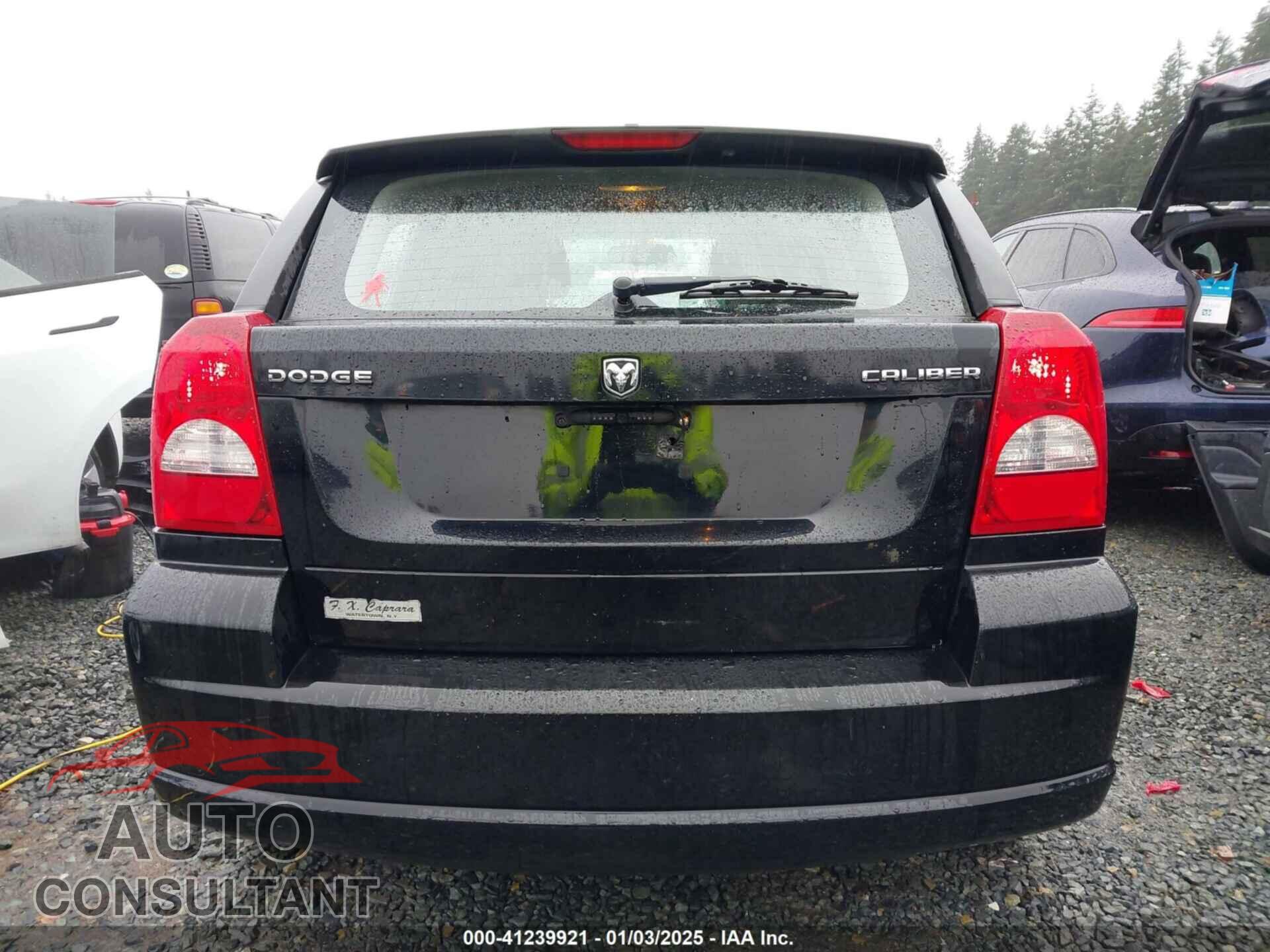 DODGE CALIBER 2012 - 1C3CDWDA1CD535833