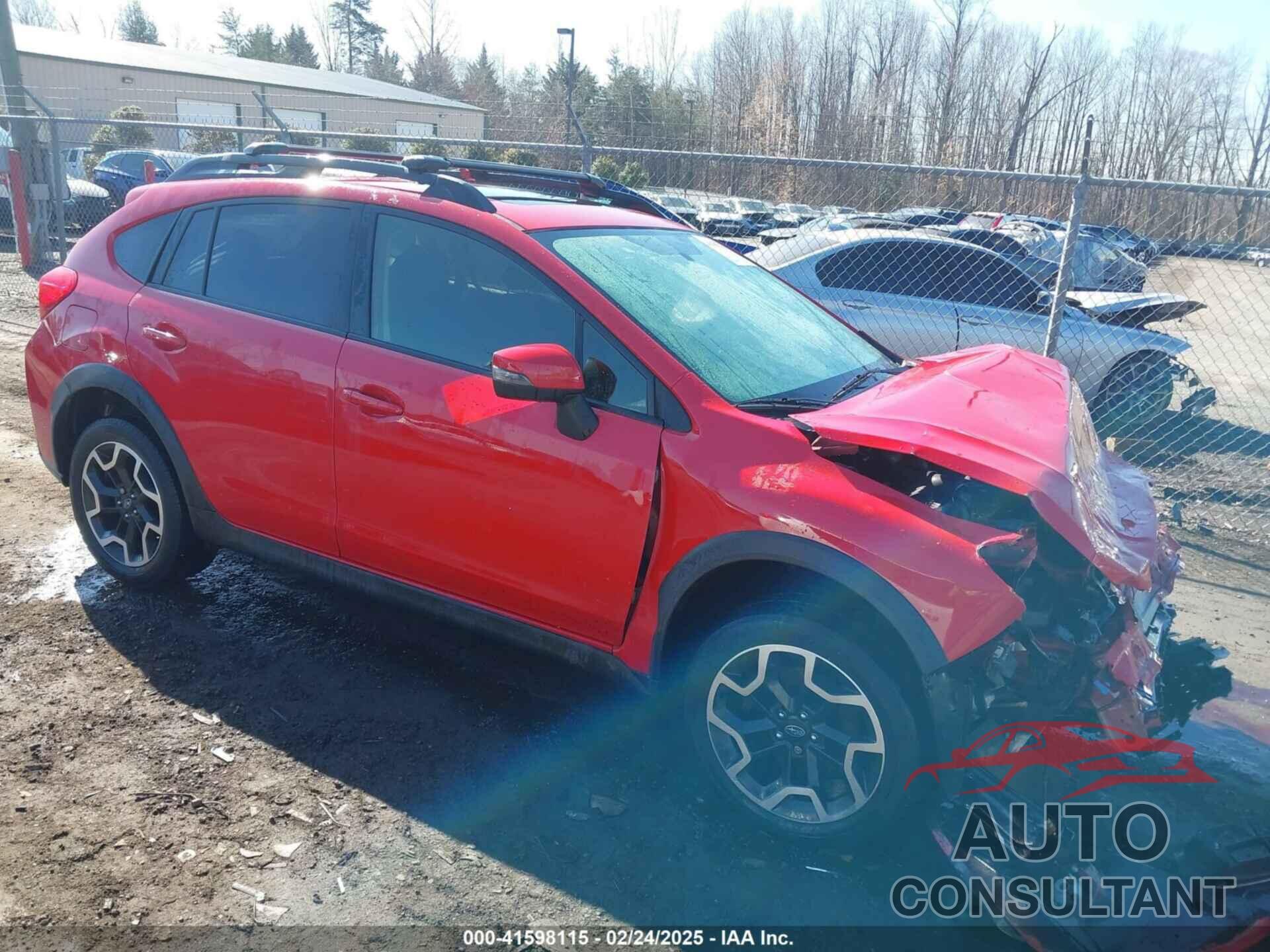 SUBARU CROSSTREK 2016 - JF2GPABC9G8290775