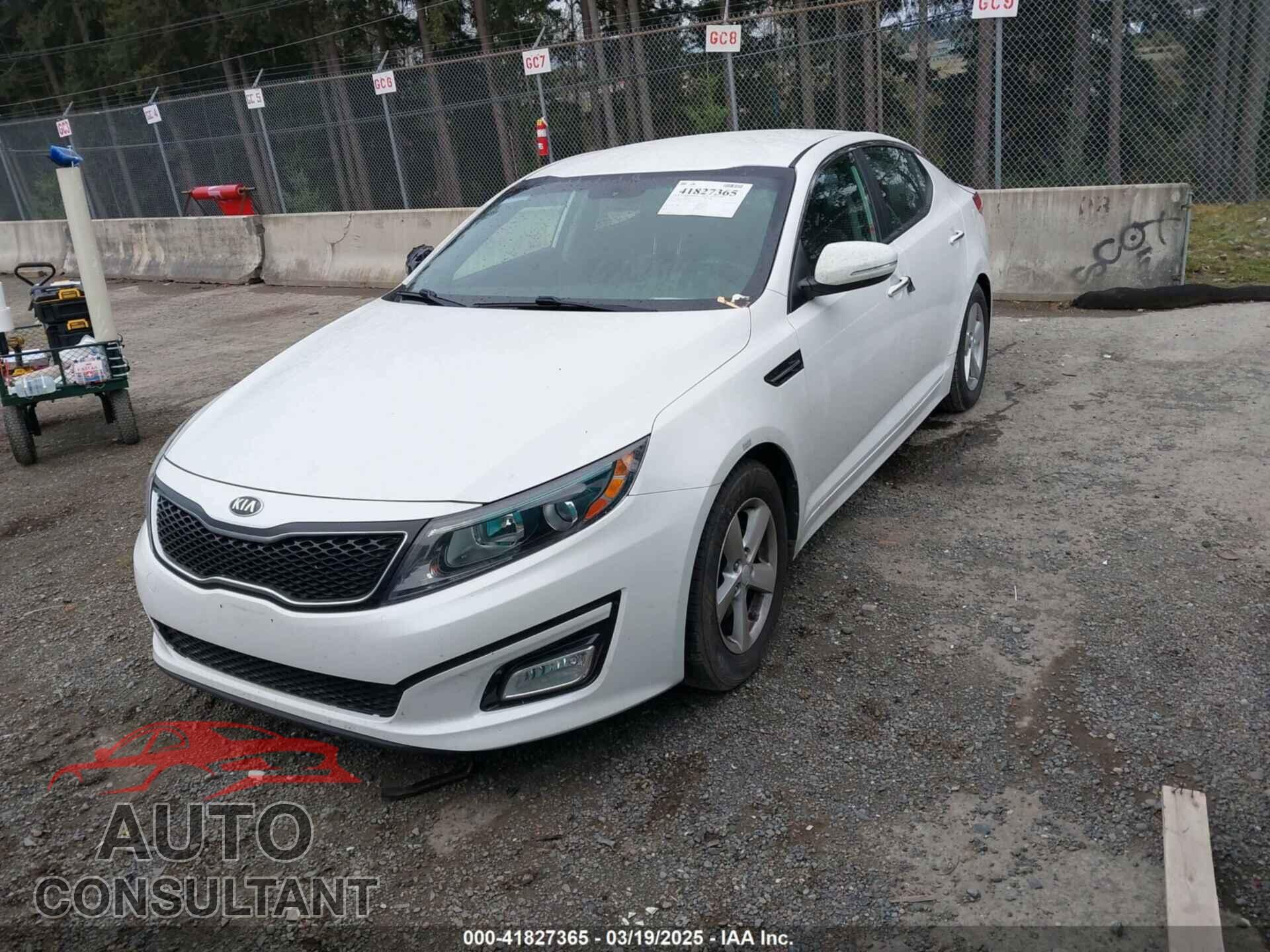 KIA OPTIMA 2015 - KNAGM4A75F5631762