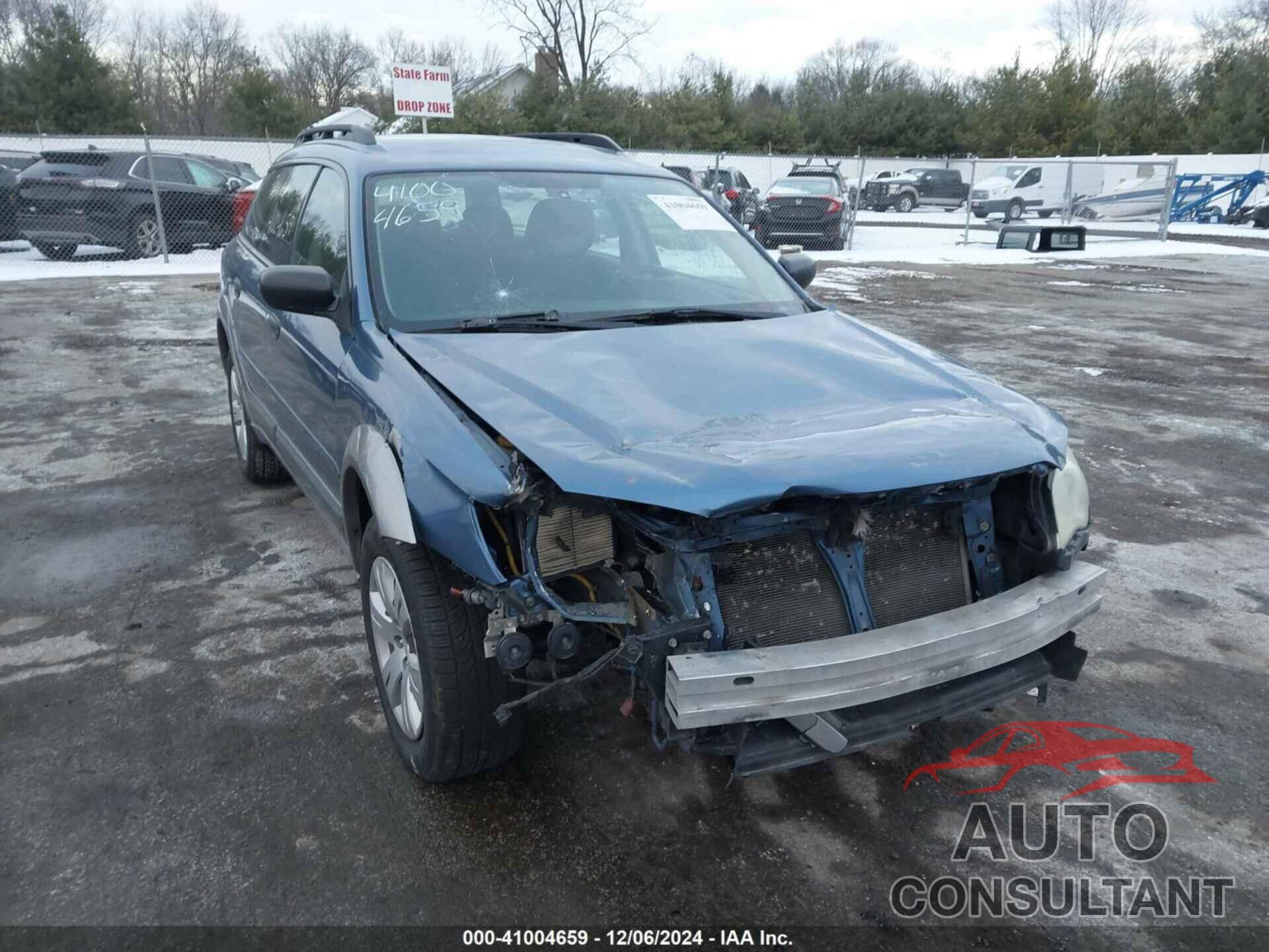 SUBARU OUTBACK 2009 - 4S4BP60C697319775