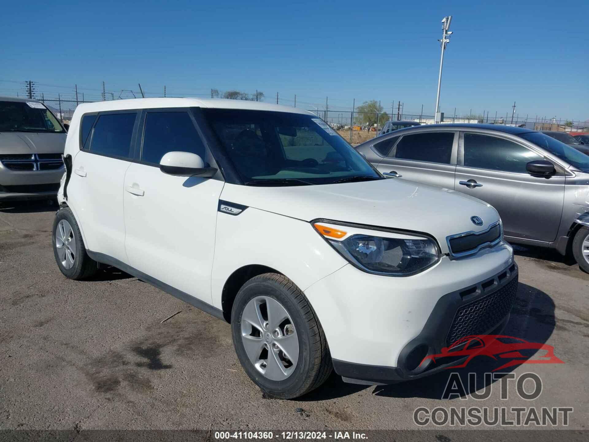 KIA SOUL 2016 - KNDJN2A21G7846432