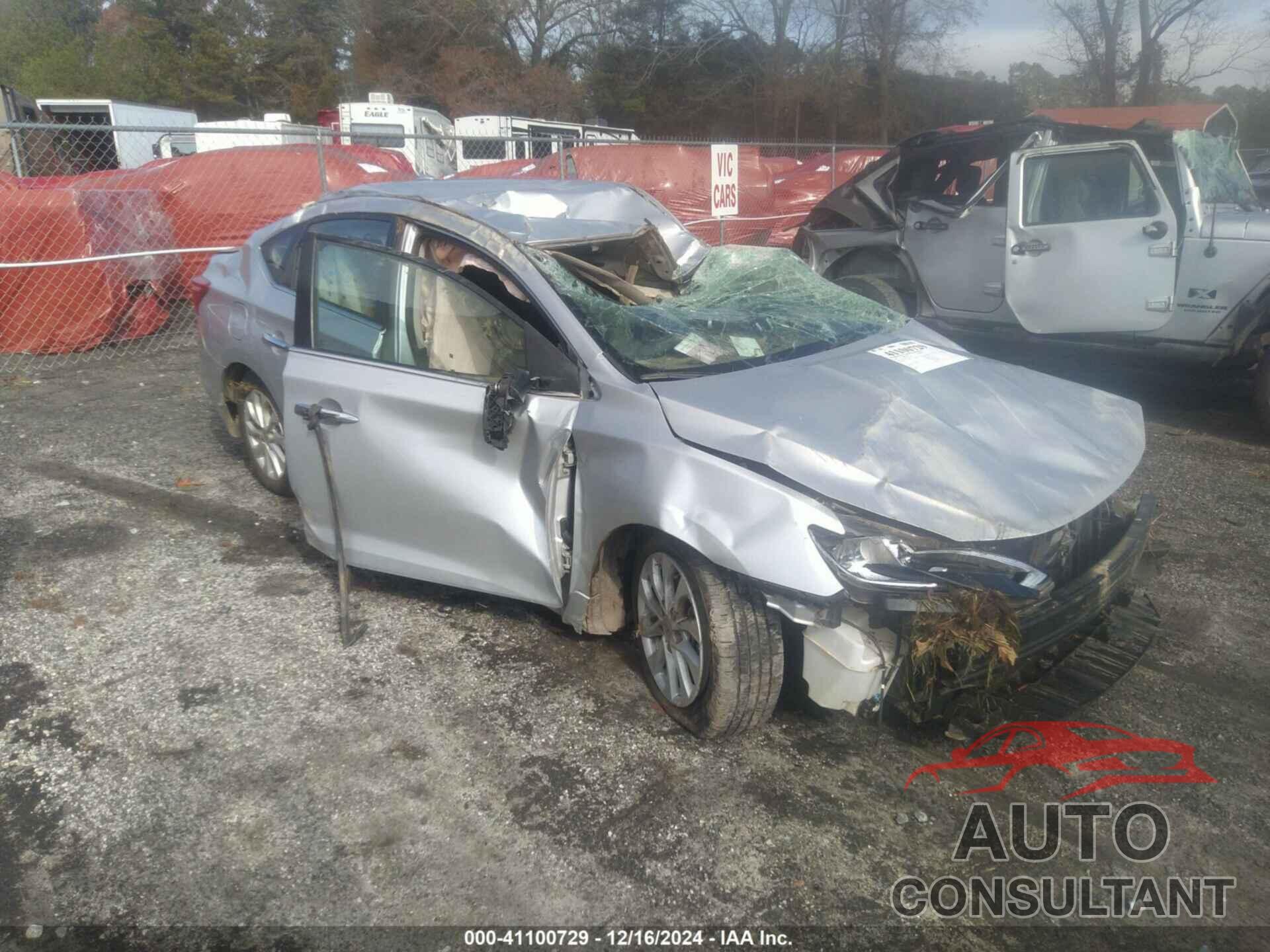 NISSAN SENTRA 2019 - 3N1AB7AP9KY271363