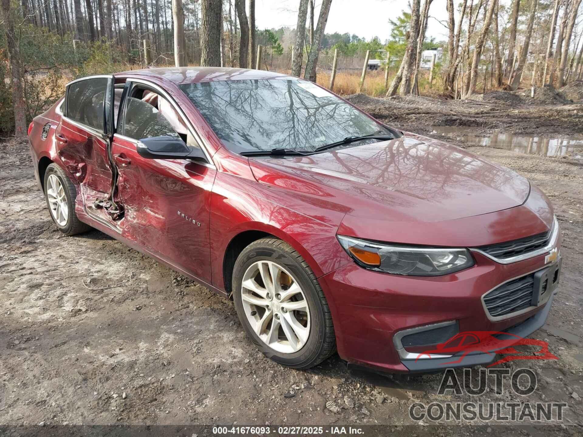 CHEVROLET MALIBU 2016 - 1G1ZE5ST2GF278850