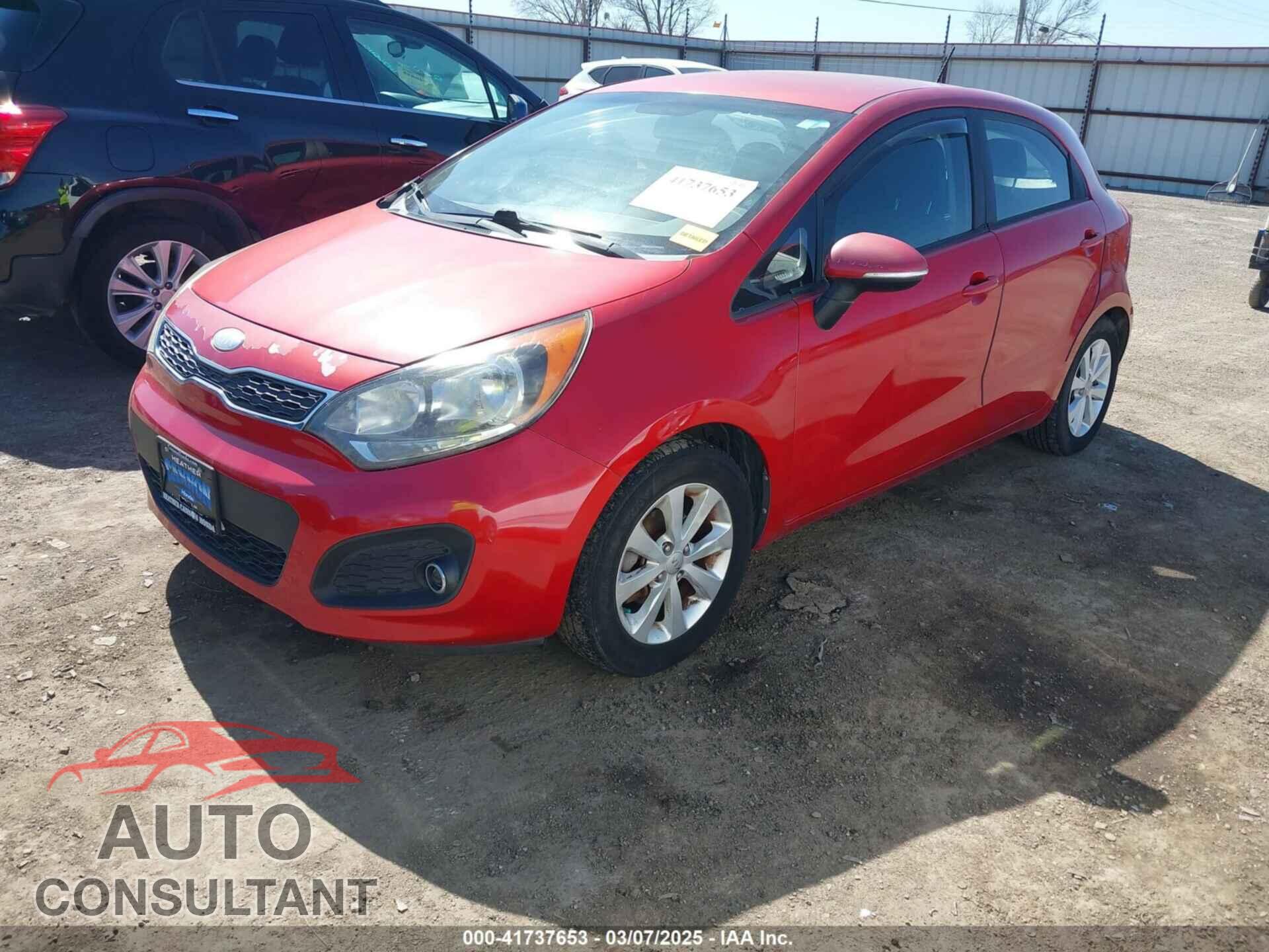 KIA RIO 2013 - KNADN5A31D6212916