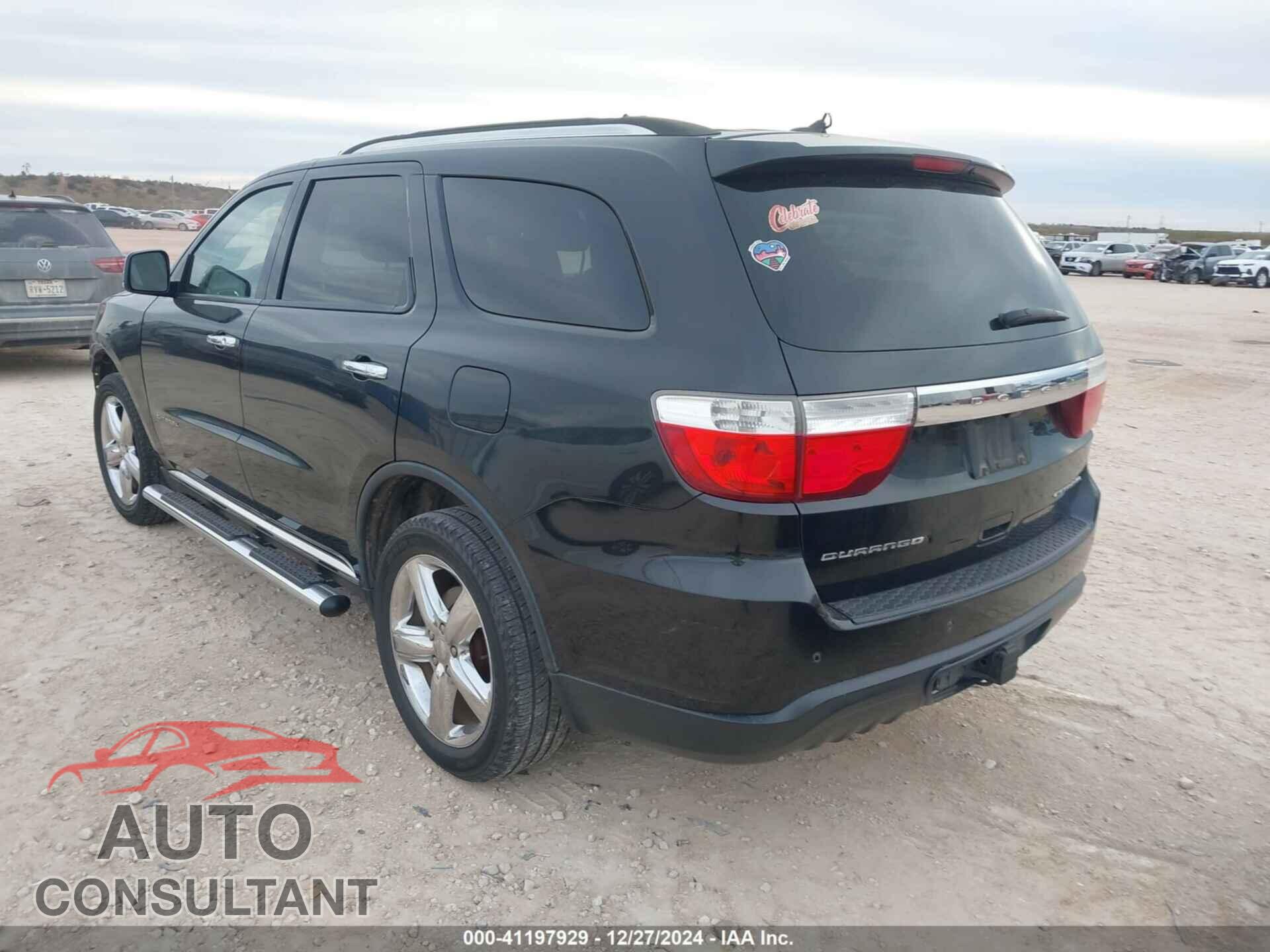 DODGE DURANGO 2013 - 1C4RDHEG1DC504772