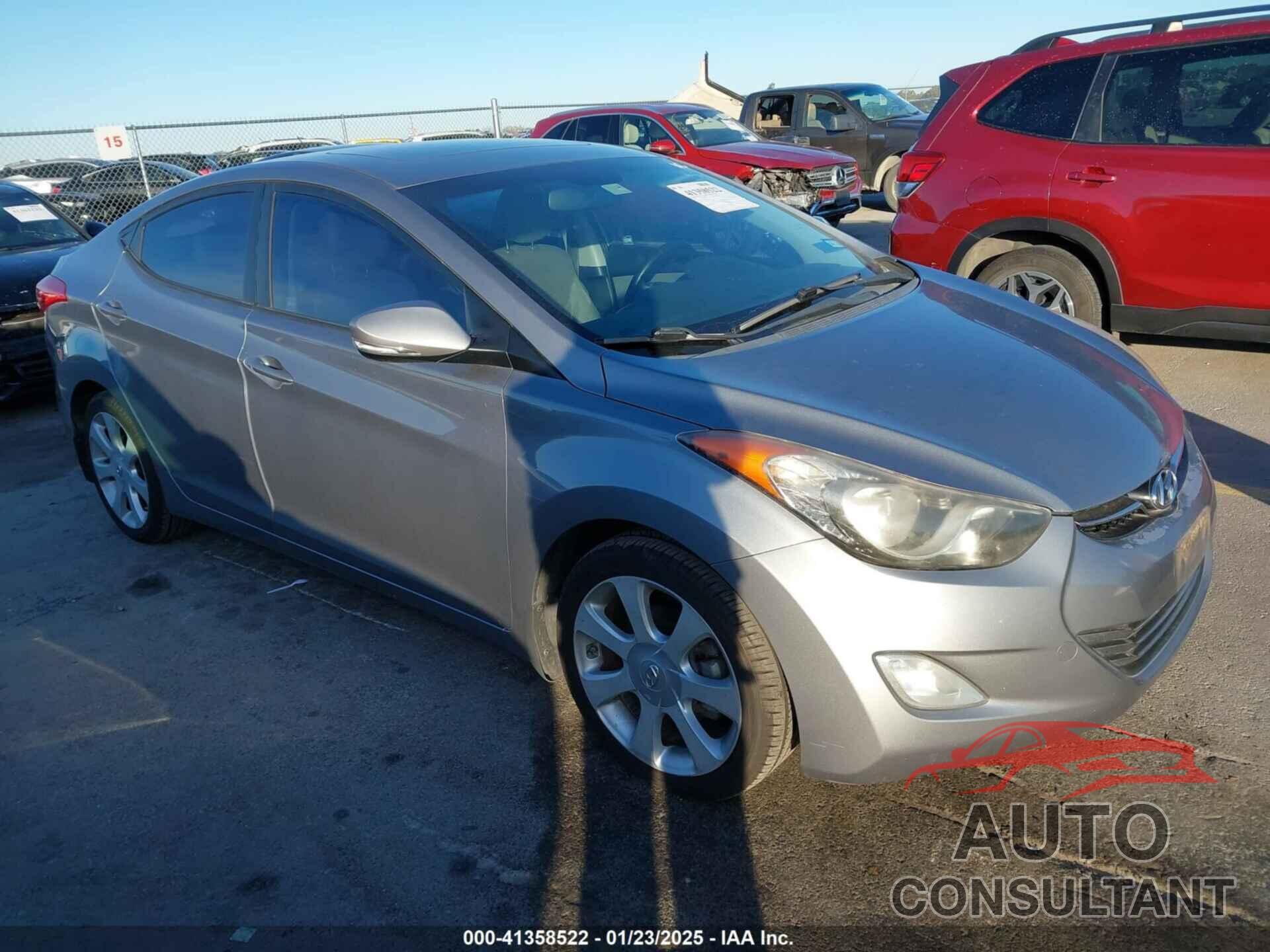 HYUNDAI ELANTRA 2013 - KMHDH4AE0DU745899