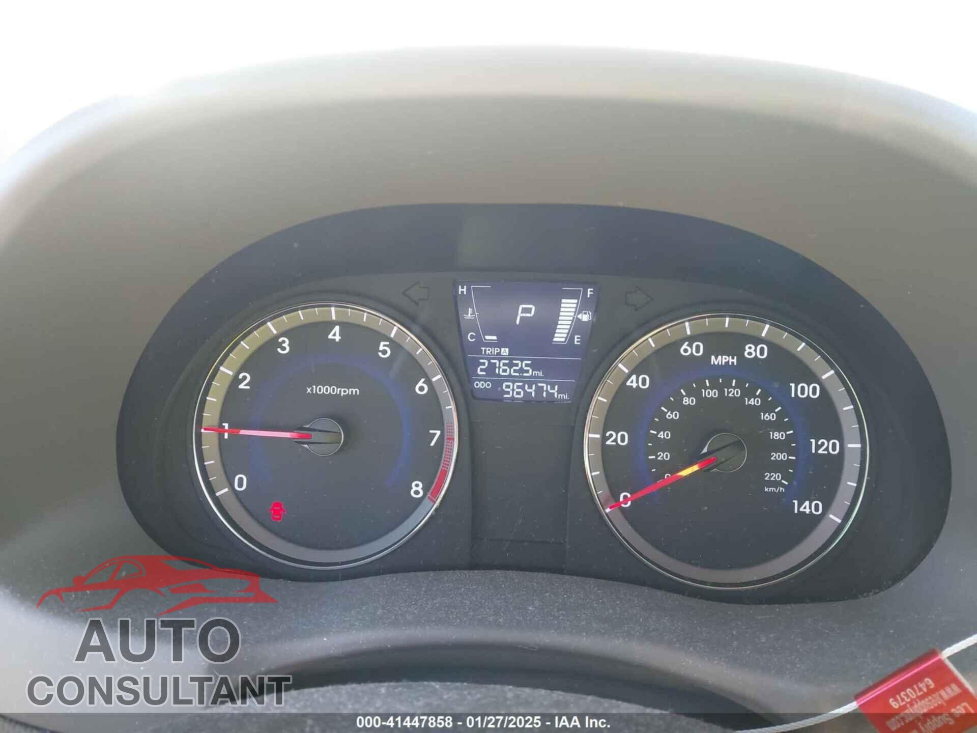 HYUNDAI ACCENT 2014 - KMHCT4AE1EU751710