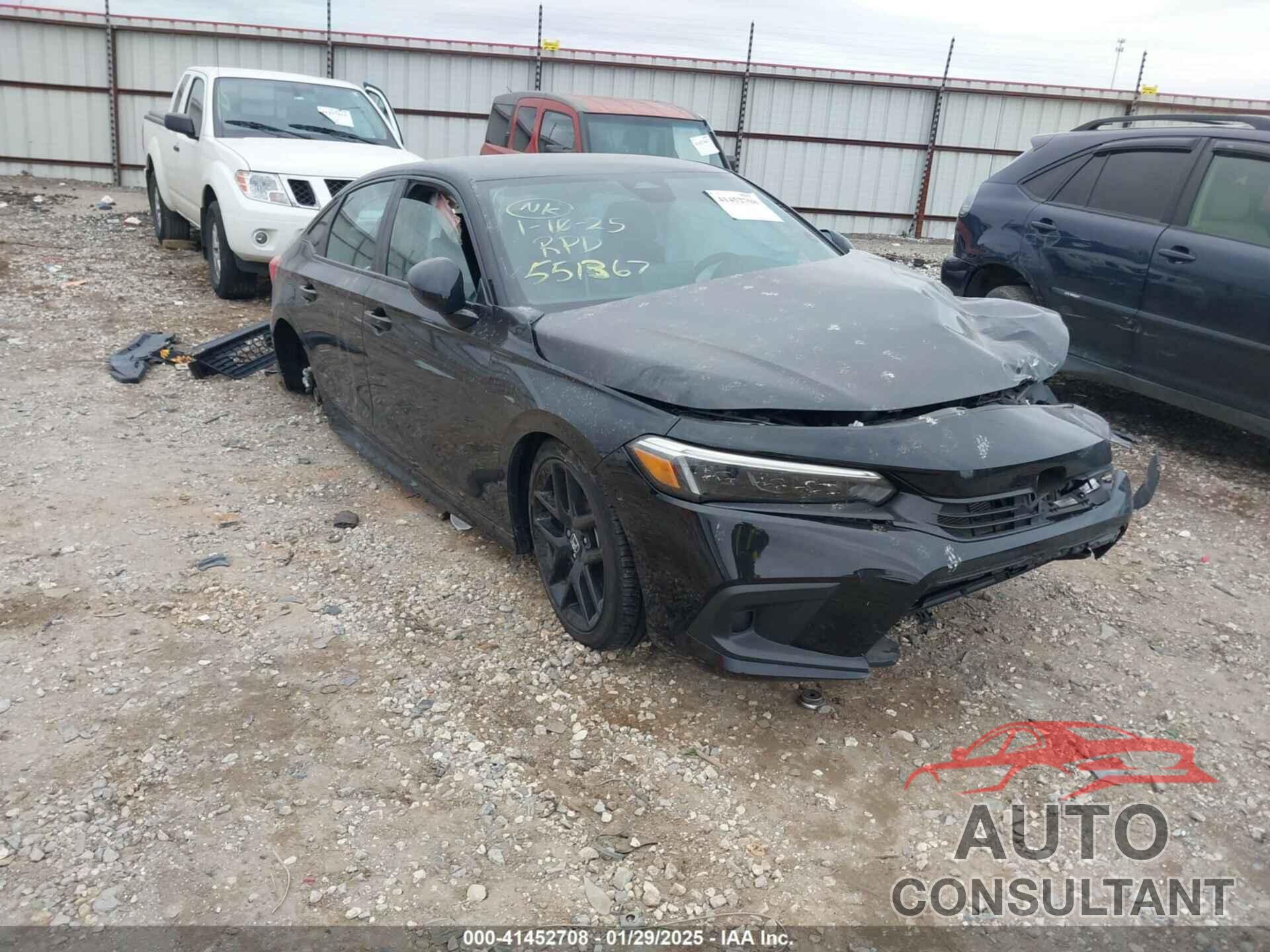 HONDA CIVIC 2024 - 2HGFE2F57RH551367