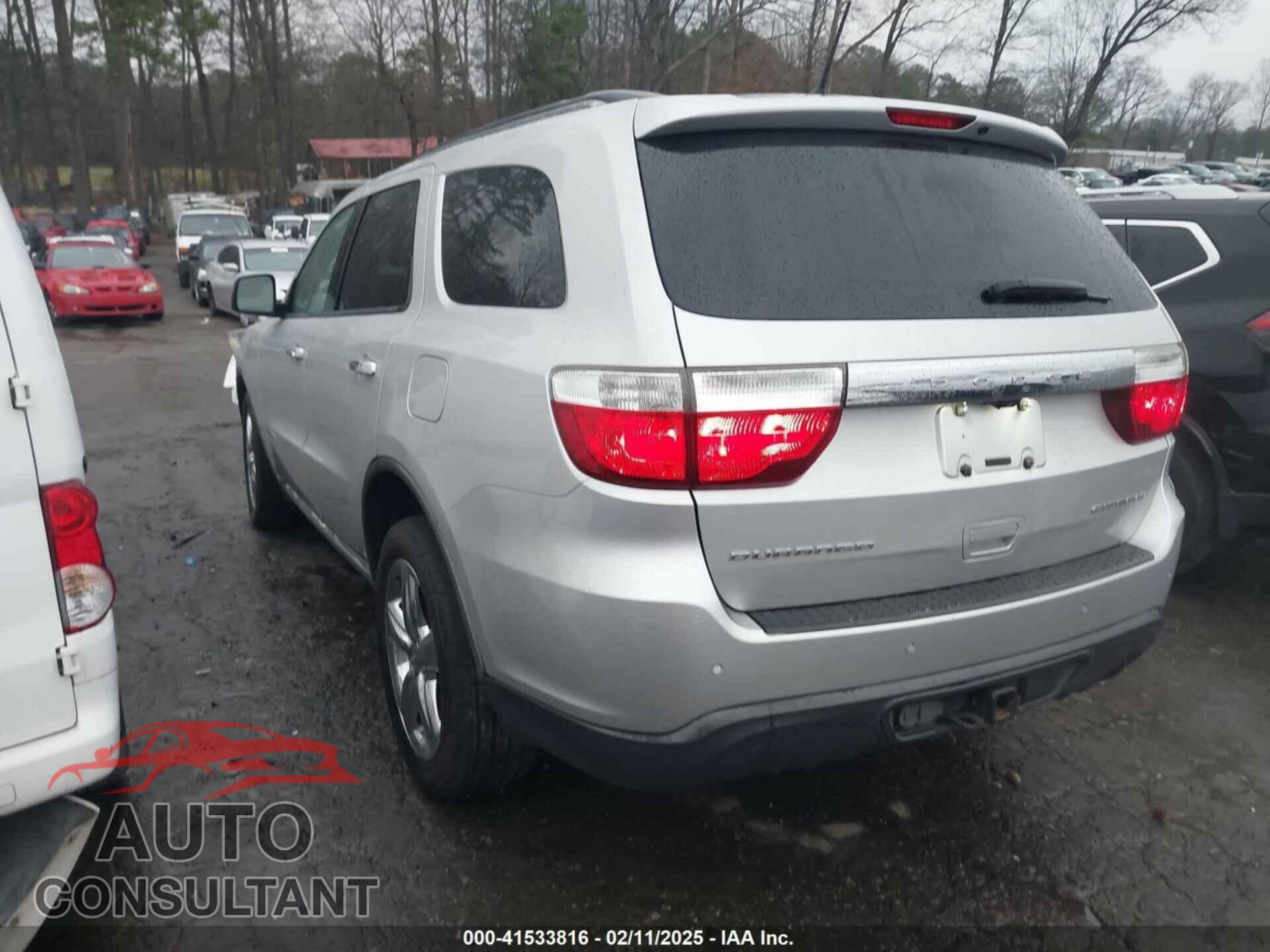 DODGE DURANGO 2012 - 1C4RDHEG7CC109168