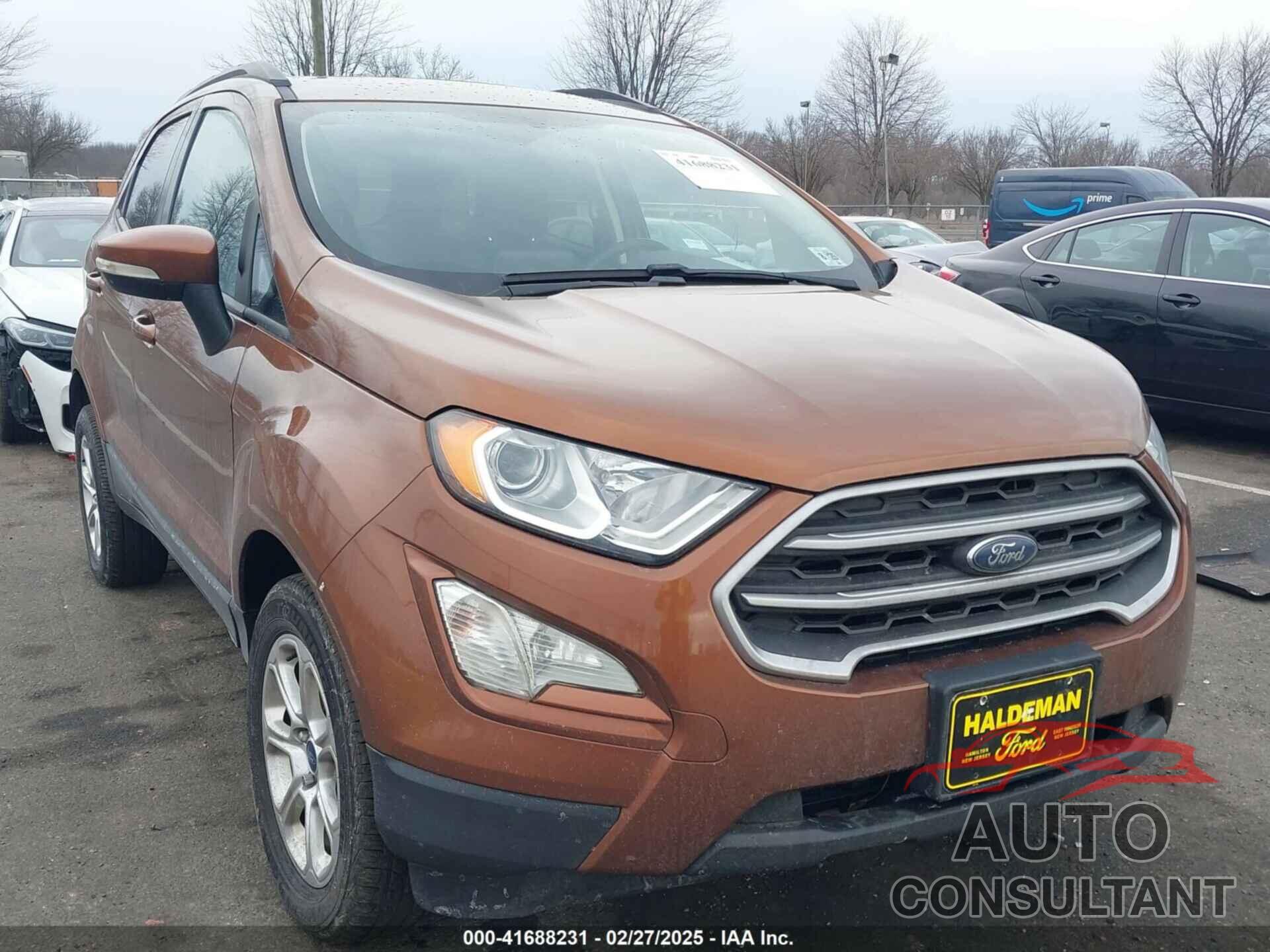 FORD ECOSPORT 2020 - MAJ6S3GL7LC366150
