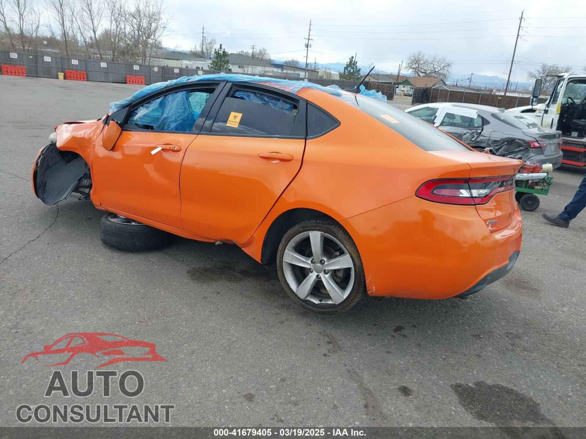 DODGE DART 2014 - 1C3CDFEB0ED668948