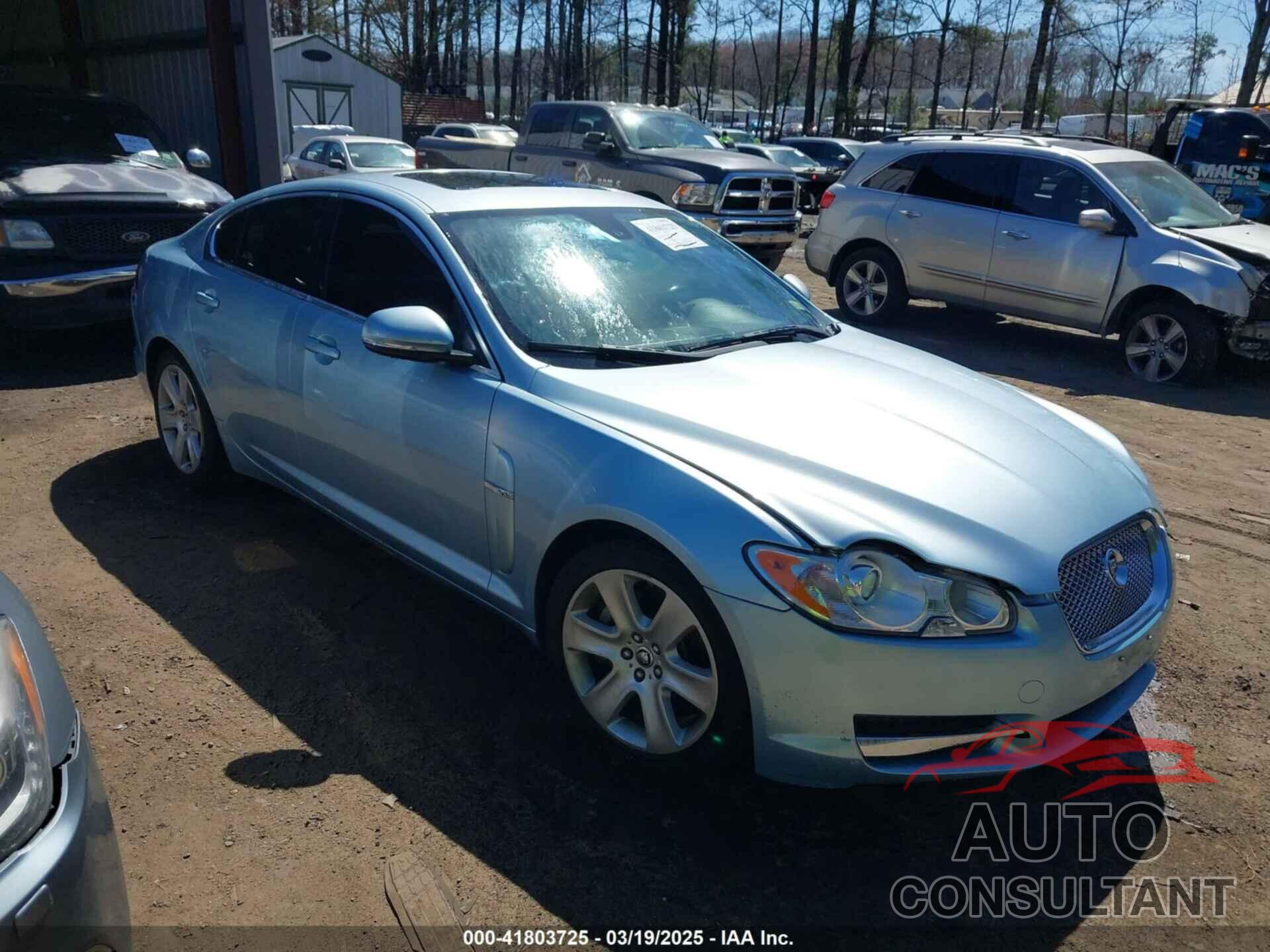JAGUAR XF 2011 - SAJWA0FB0BLS20287
