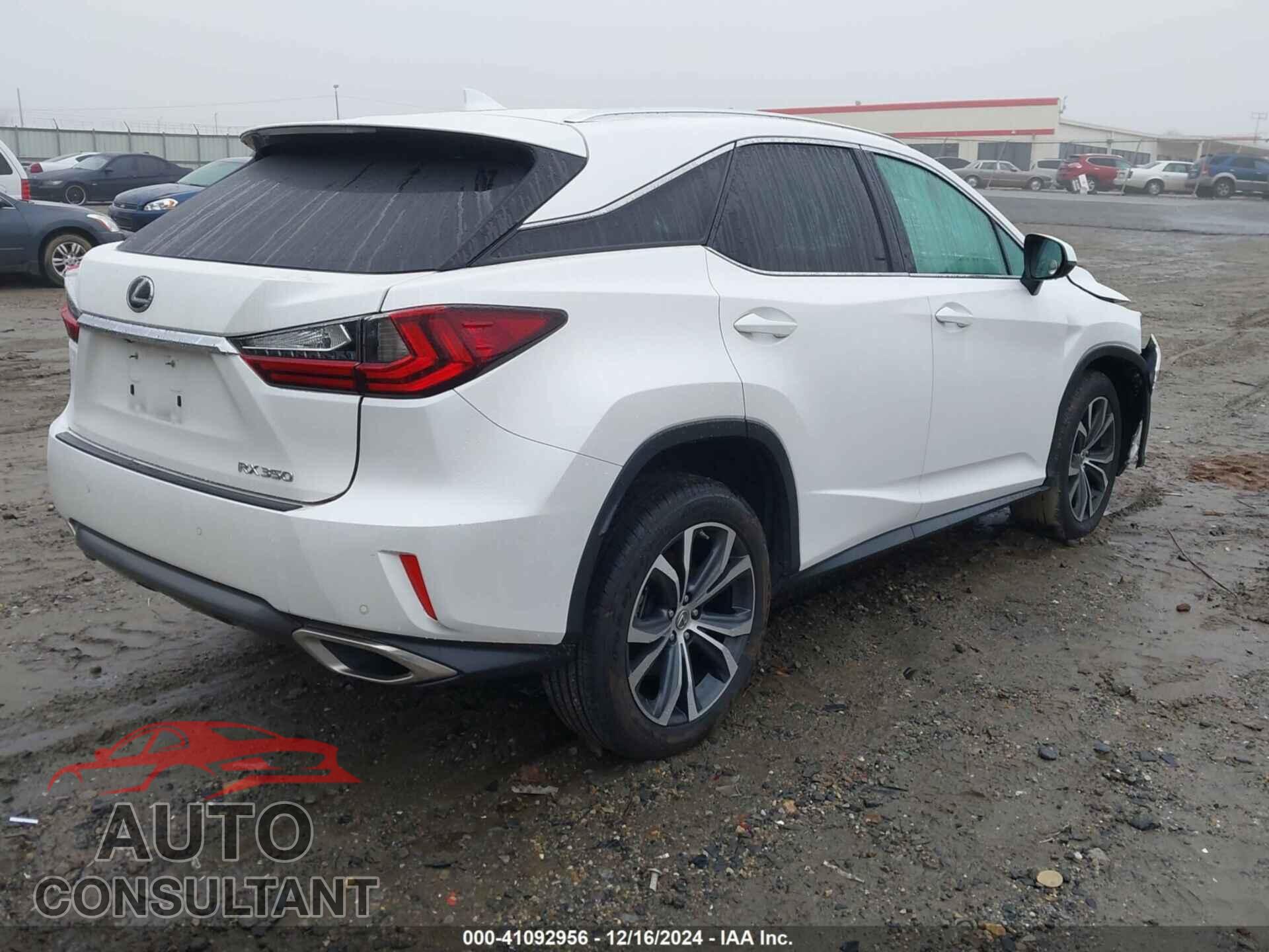 LEXUS RX 2017 - 2T2ZZMCA2HC057905
