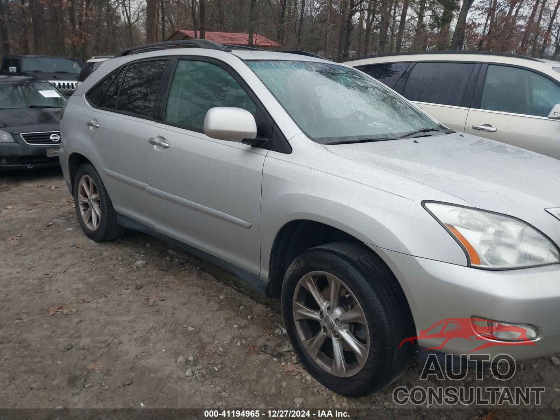 LEXUS RX 350 2009 - 2T2GK31U99C070056