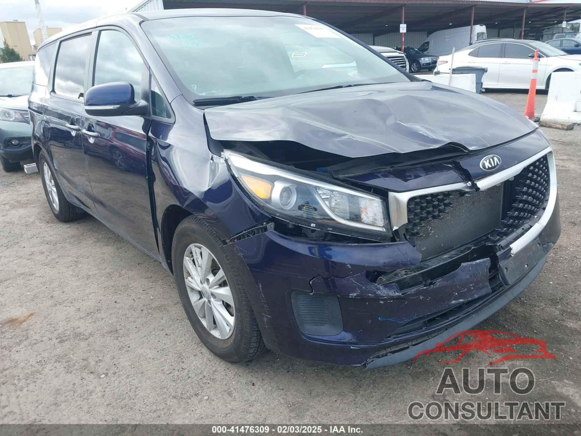 KIA SEDONA 2018 - KNDMB5C13J6373562