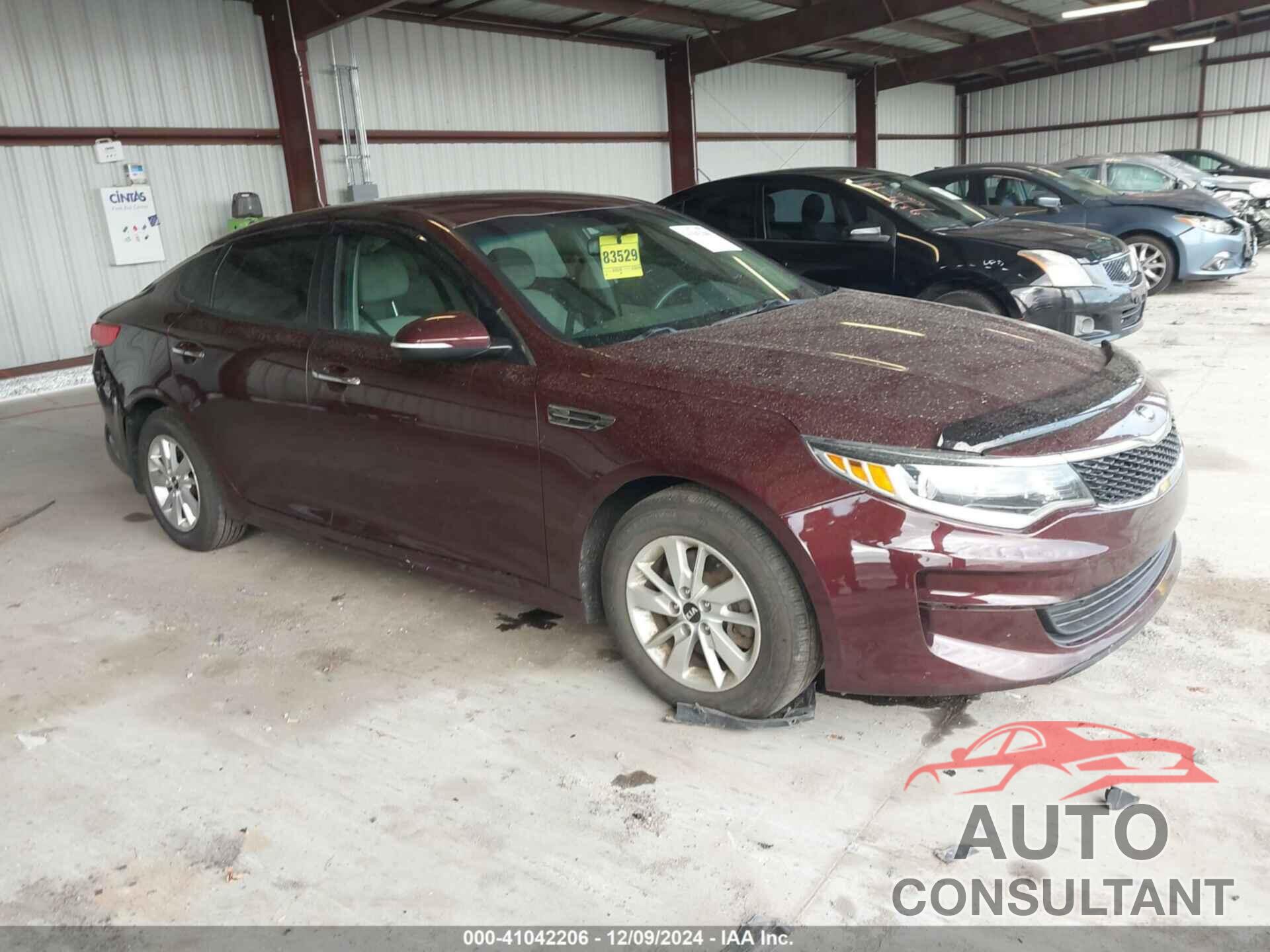 KIA OPTIMA 2017 - 5XXGT4L31HG150163