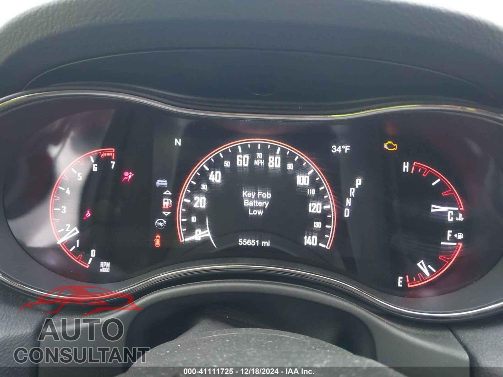 DODGE DURANGO 2020 - 1C4RDJDG2LC166791