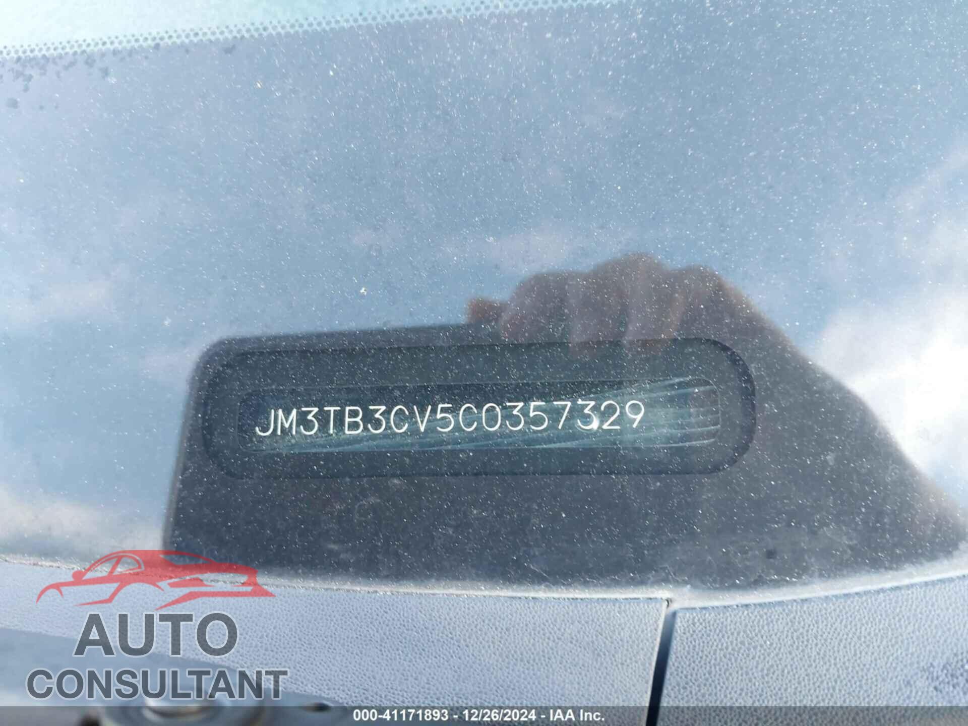 MAZDA CX-9 2012 - JM3TB3CV5C0357329
