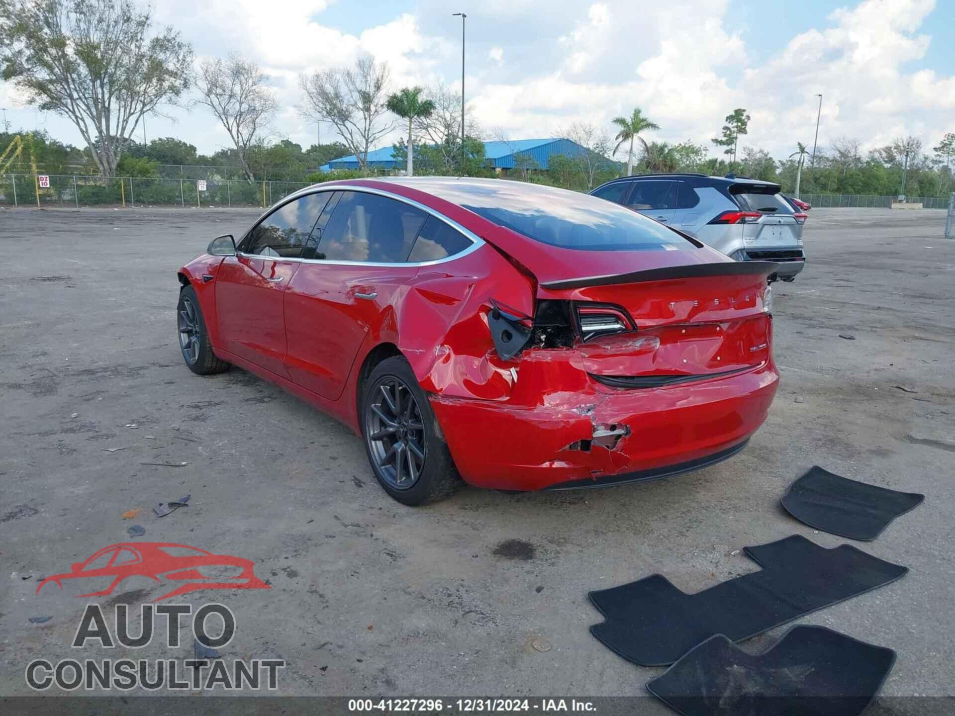 TESLA MODEL 3 2018 - 5YJ3E1EBXJF073393