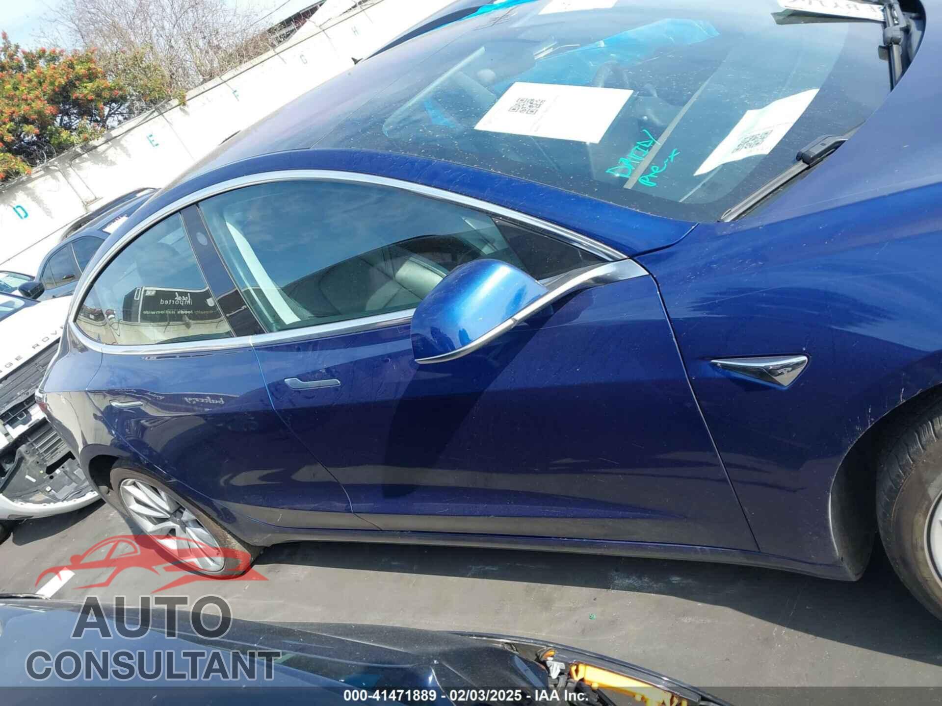 TESLA MODEL 3 2018 - 5YJ3E1EA0JF033413