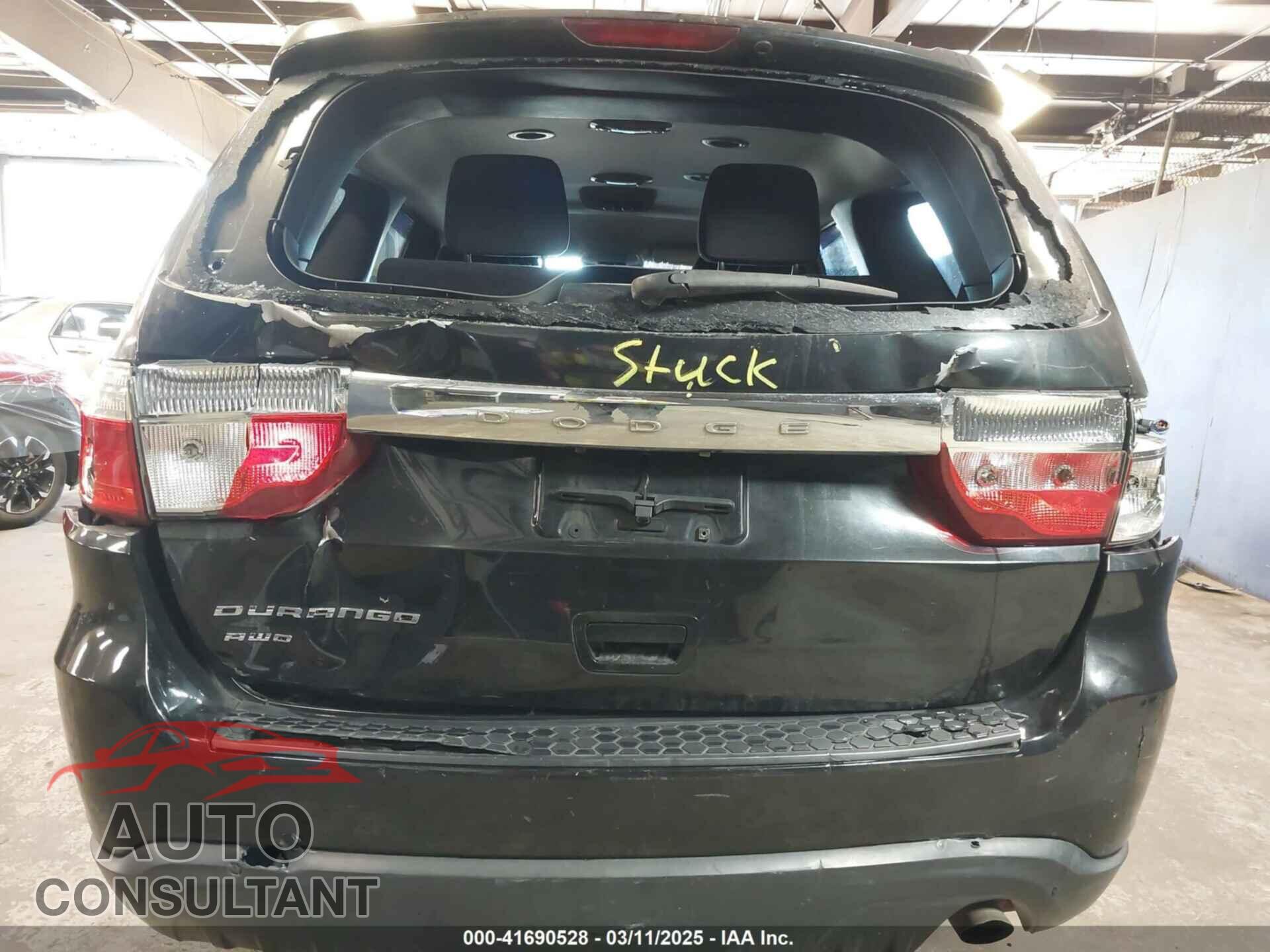 DODGE DURANGO 2012 - 1C4RDJAG4CC122229