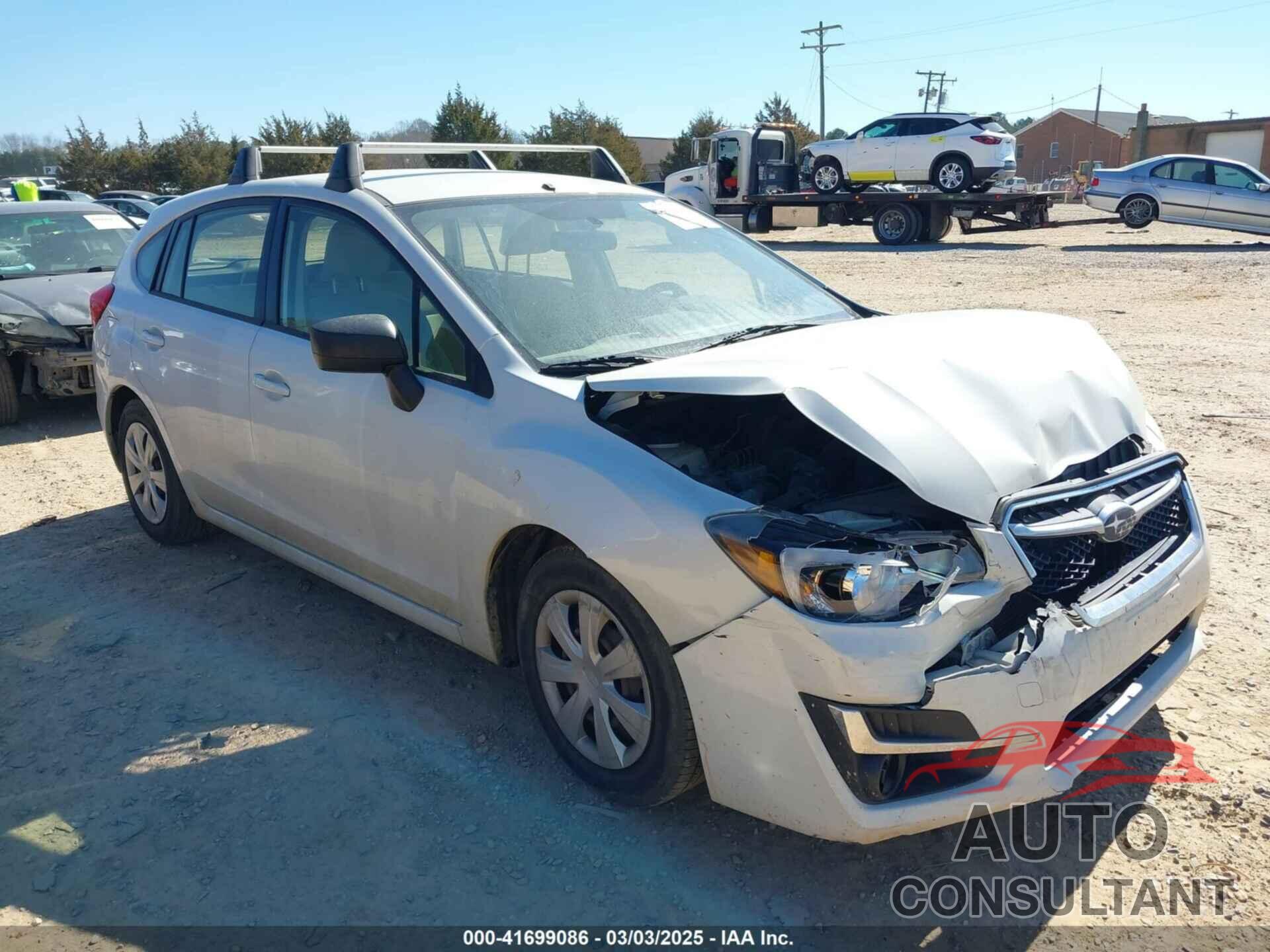 SUBARU IMPREZA 2015 - JF1GPAA61F8315117