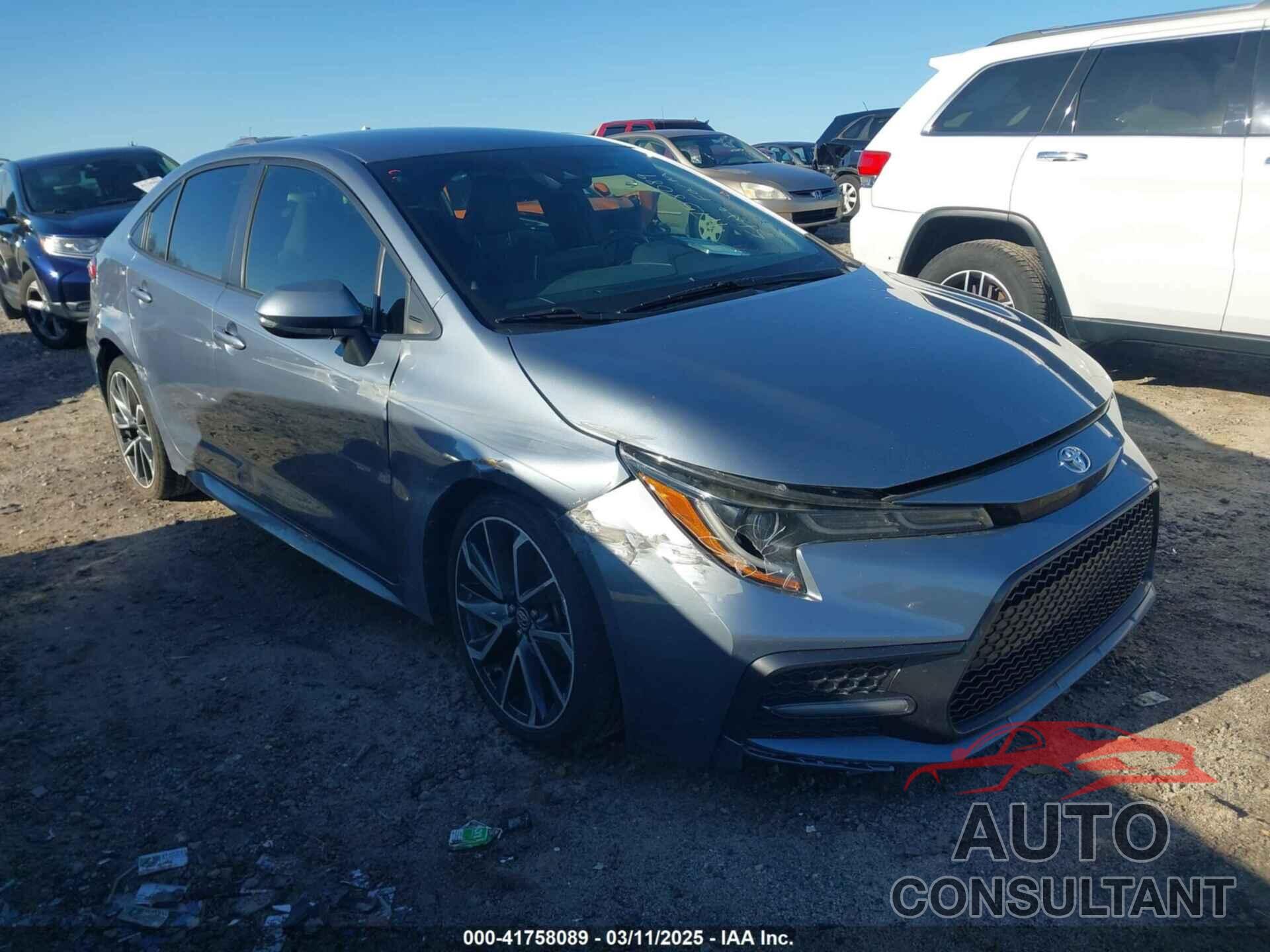 TOYOTA COROLLA 2020 - JTDS4RCE7LJ038252