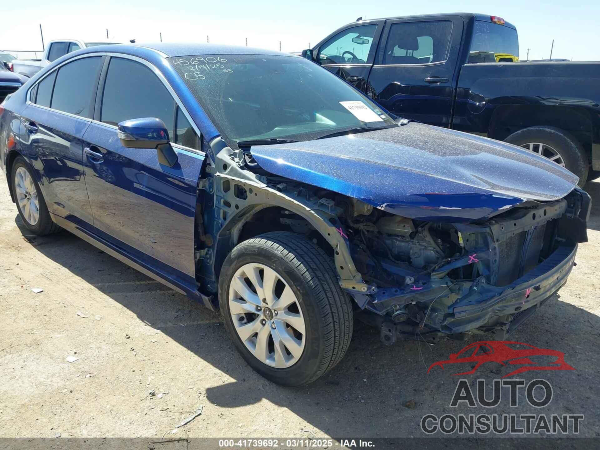 SUBARU LEGACY 2016 - 4S3BNBF63G3032418