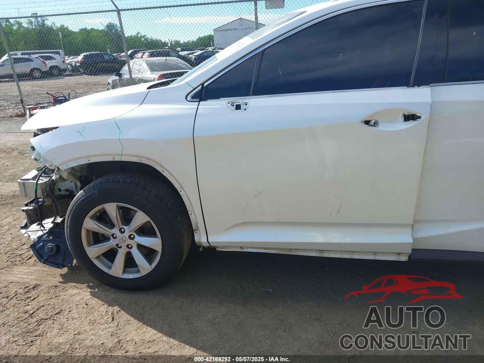 LEXUS RX 350 2017 - JTJBZMCA6H2027873