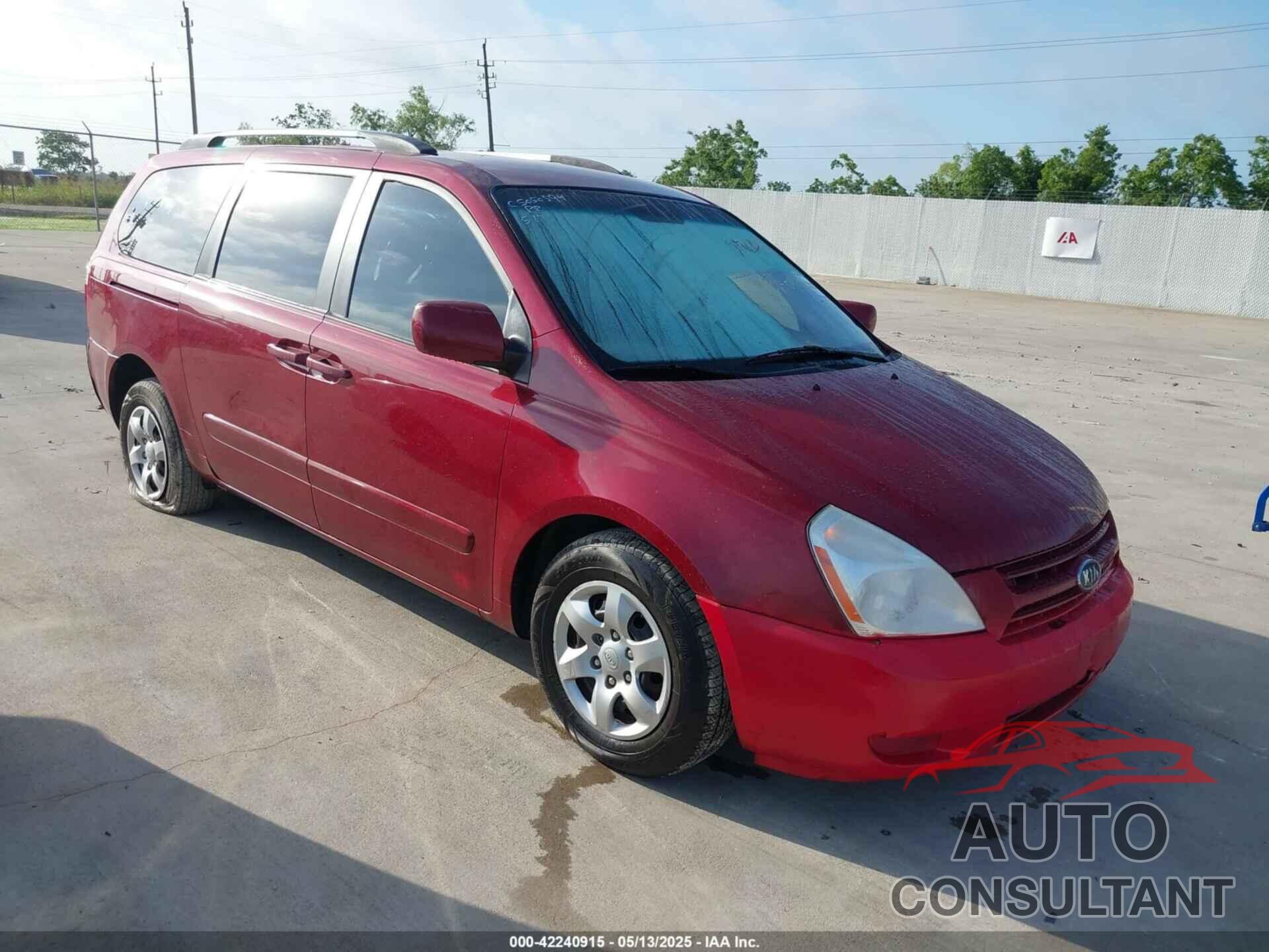 KIA SEDONA 2010 - KNDMG4C31A6343392