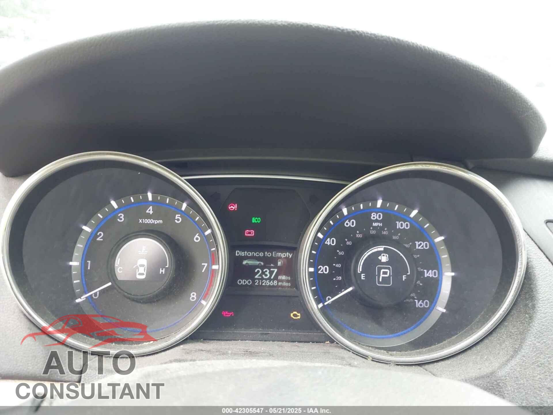 HYUNDAI SONATA 2014 - 5NPEB4AC2EH826357