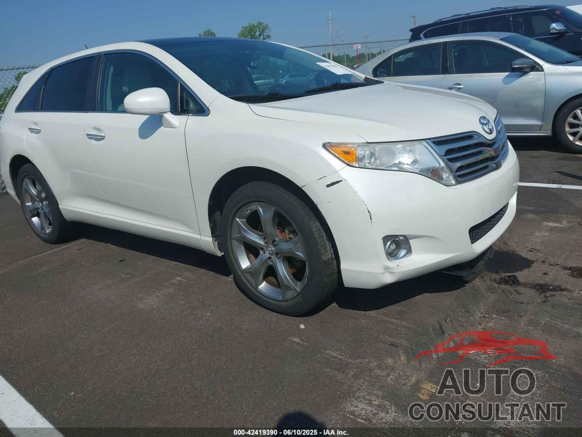 TOYOTA VENZA 2010 - 4T3ZK3BB6AU025175