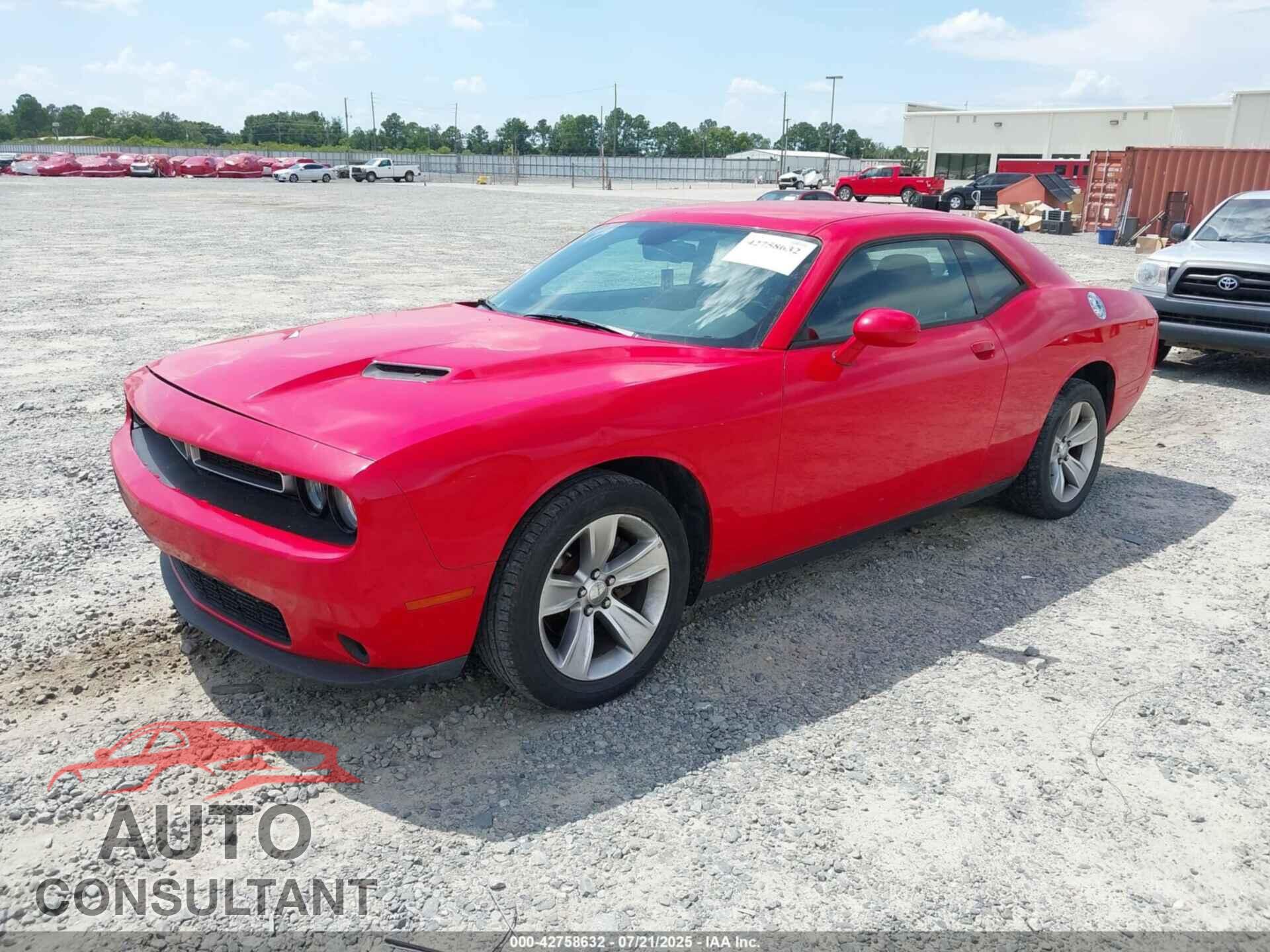 DODGE CHALLENGER 2016 - 2C3CDZAG7GH119255