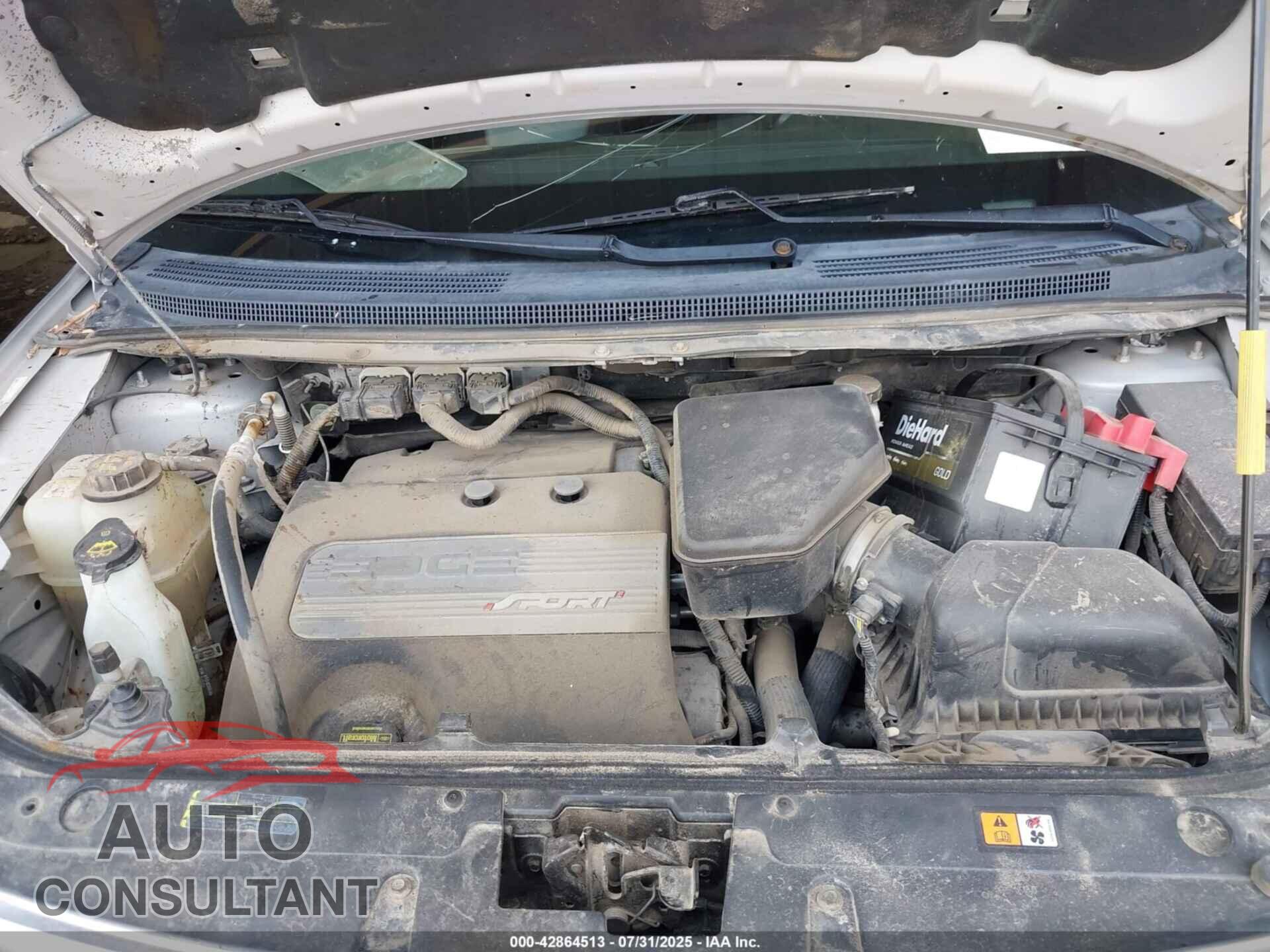 FORD EDGE 2011 - 2FMDK4AKXBBB54988