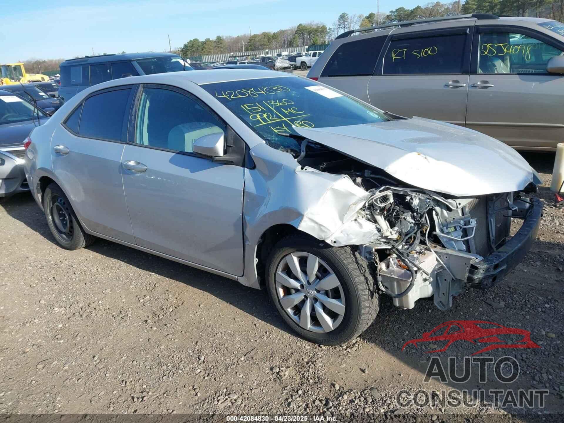 TOYOTA COROLLA 2014 - 2T1BURHE0EC044062