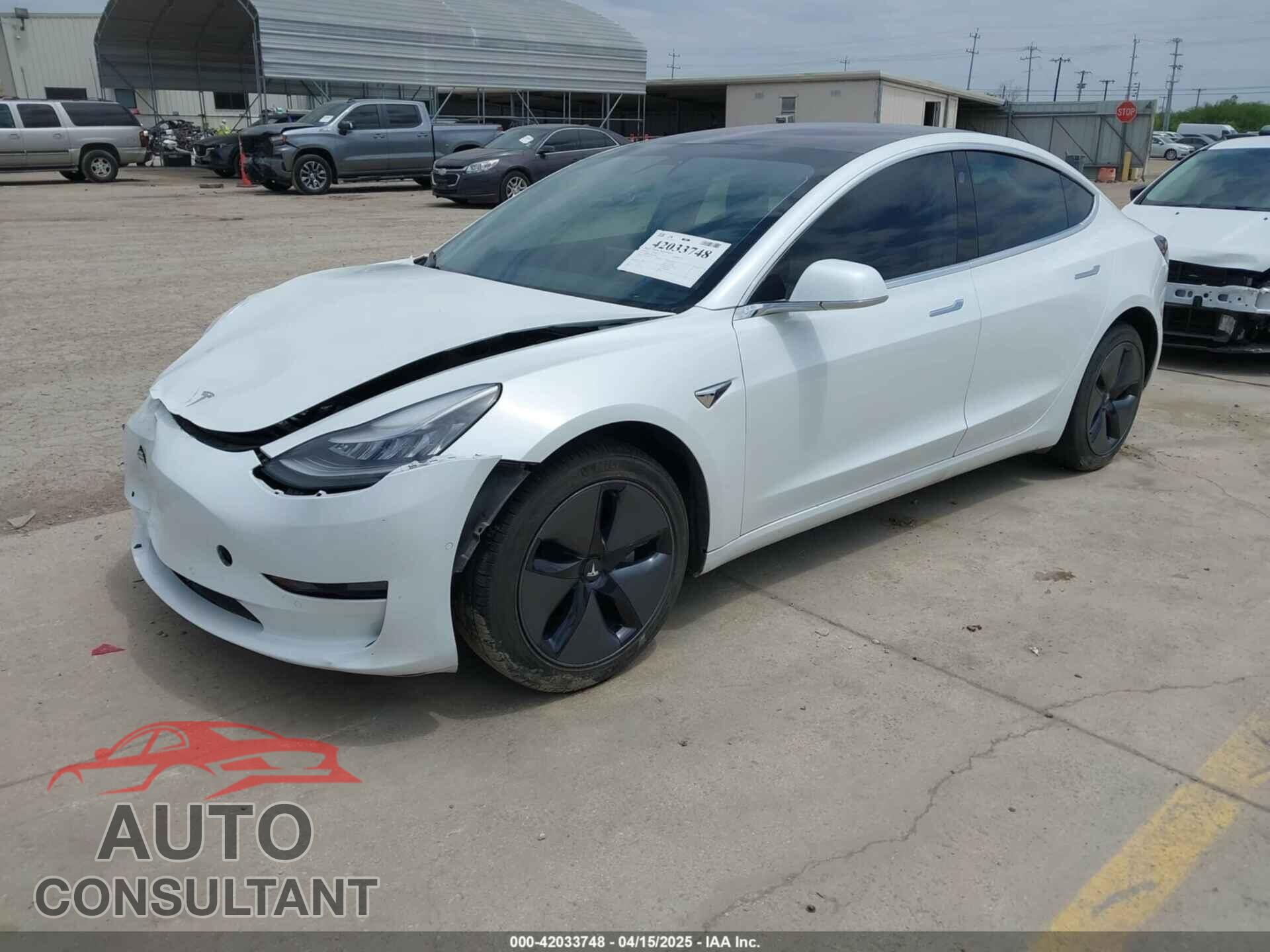 TESLA MODEL 3 2019 - 5YJ3E1EA8KF299991