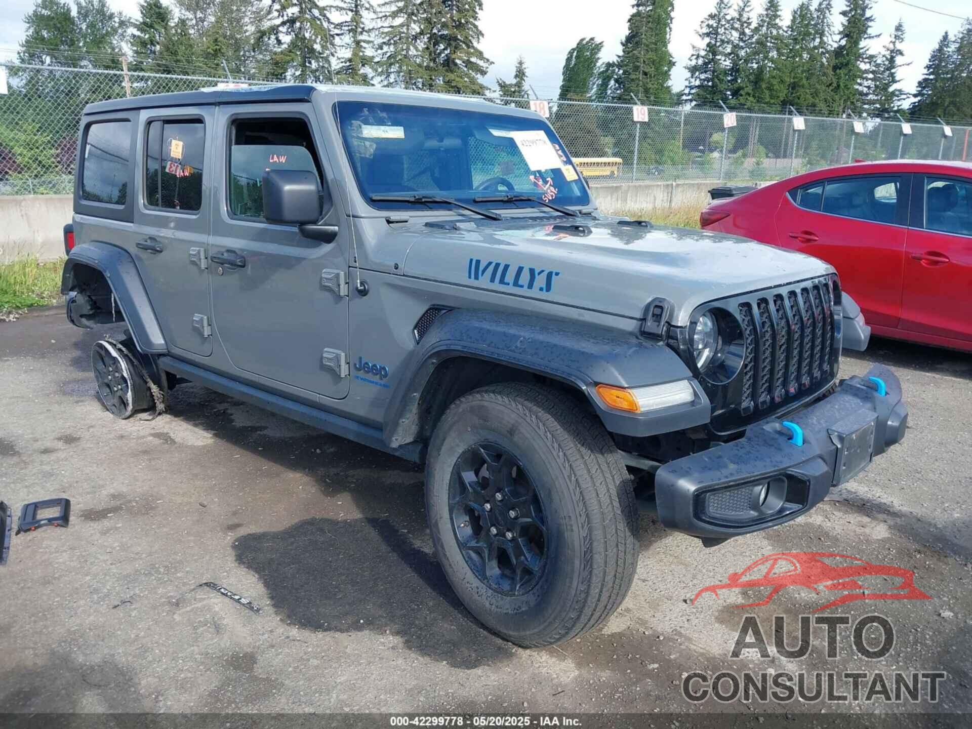 JEEP WRANGLER 4XE 2023 - 1C4JJXN61PW629121