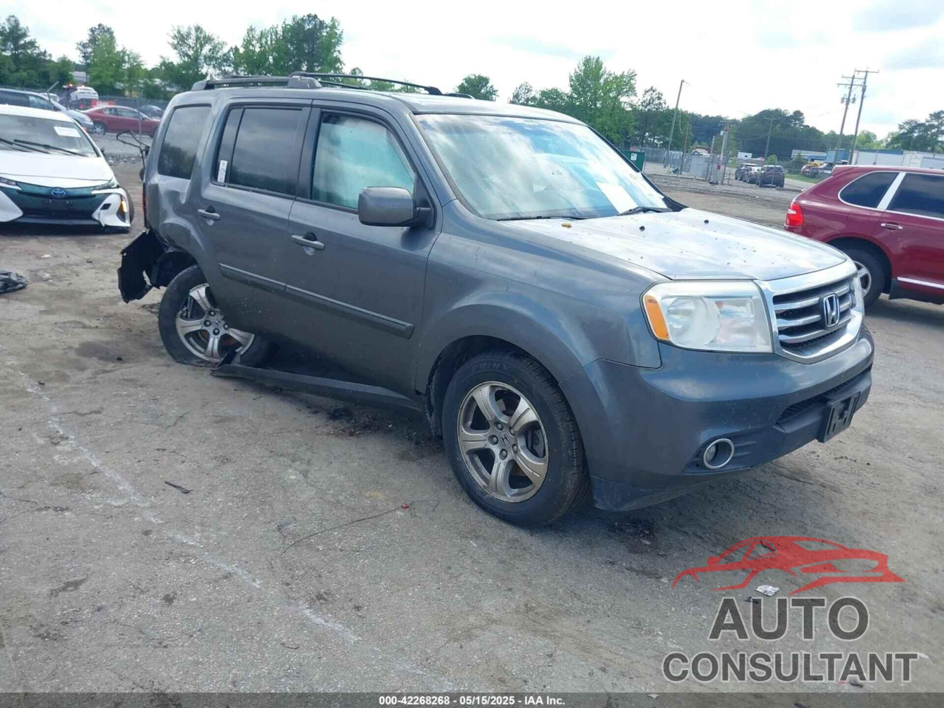 HONDA PILOT 2012 - 5FNYF4H61CB025383