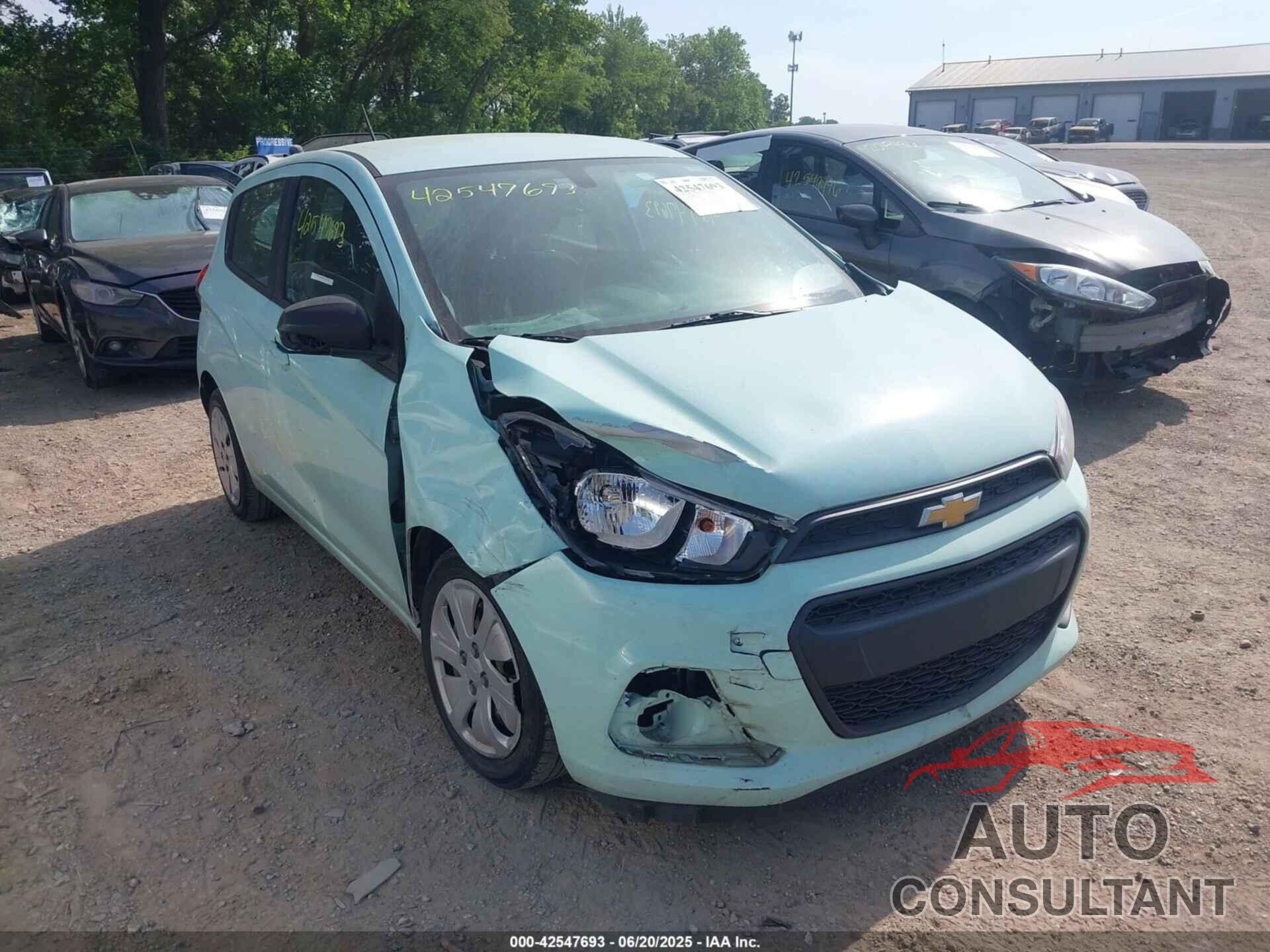 CHEVROLET SPARK 2018 - KL8CB6SA4JC452249