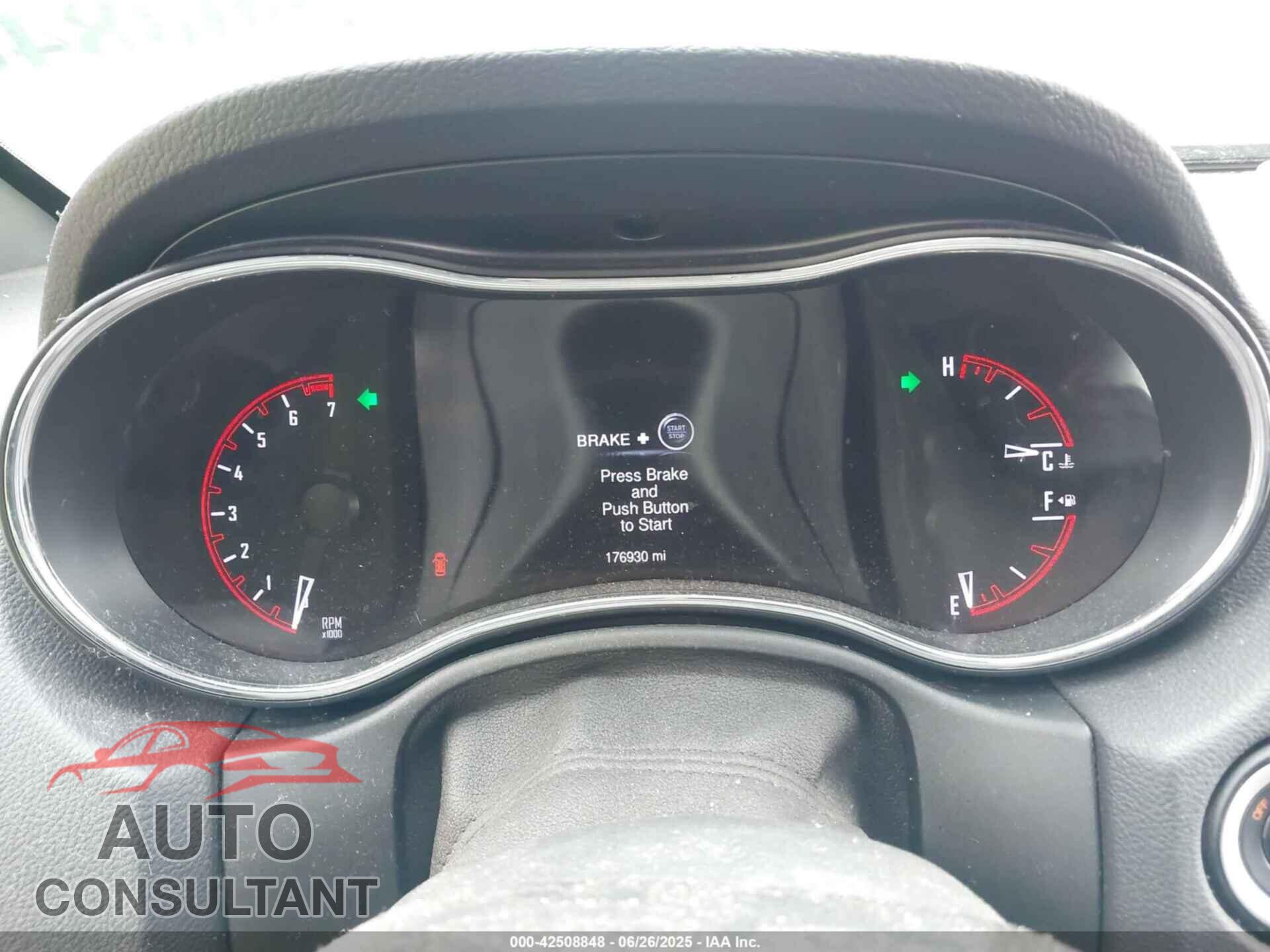 DODGE DURANGO 2015 - 1C4RDHDG1FC695260